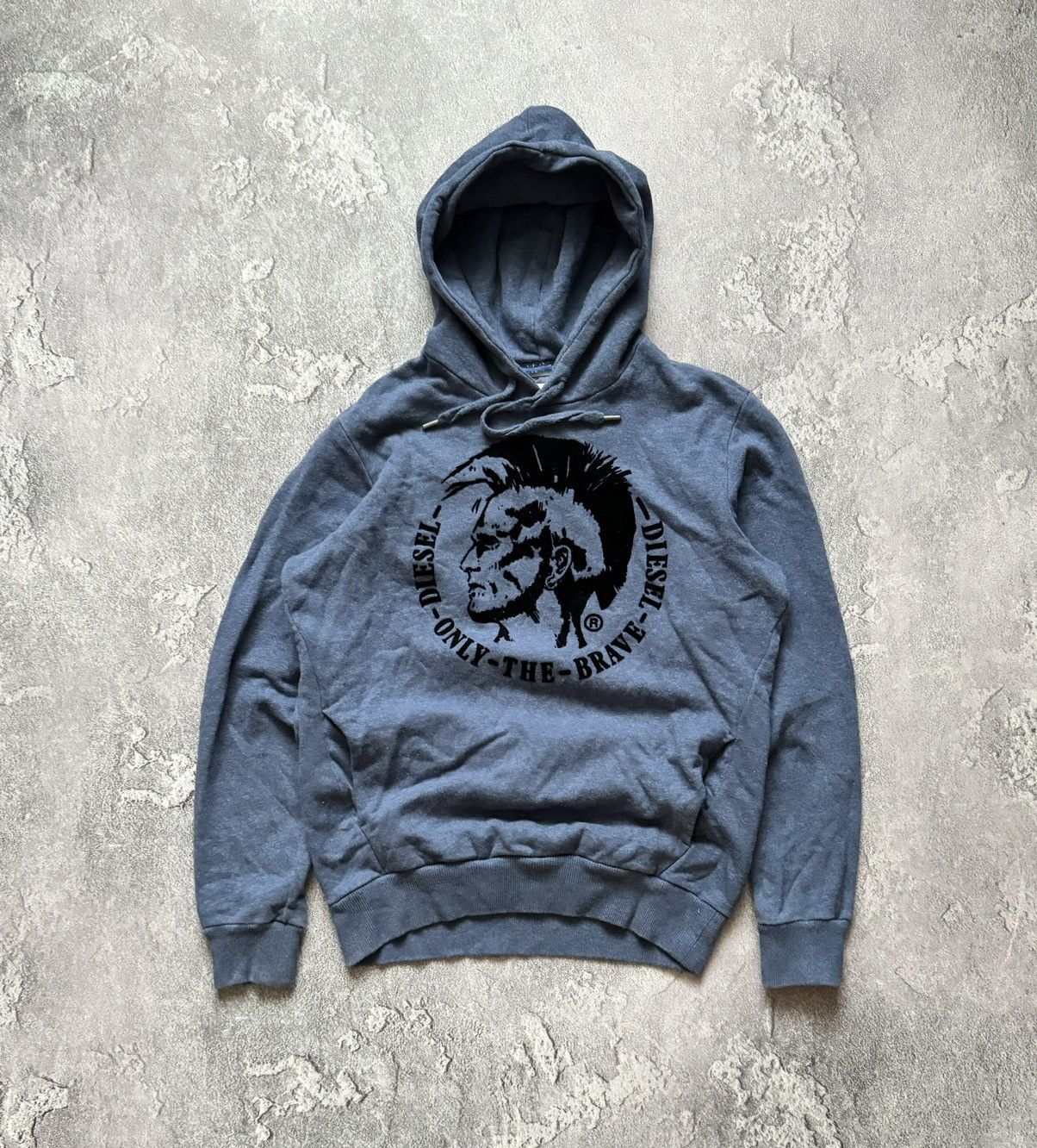 Diesel × Diesel Black Gold × Vintage Diesel L big logo hoodie long sleeve hooded sweatshirt y2k Size US L / EU 52-54 / 3 - 5 Thumbnail