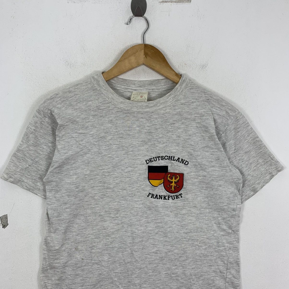 Vintage Vintage 90s DEUTSCHLAND FRANKFURT Promodoro Tshirt Size US S / EU 44-46 / 1 - 3 Thumbnail