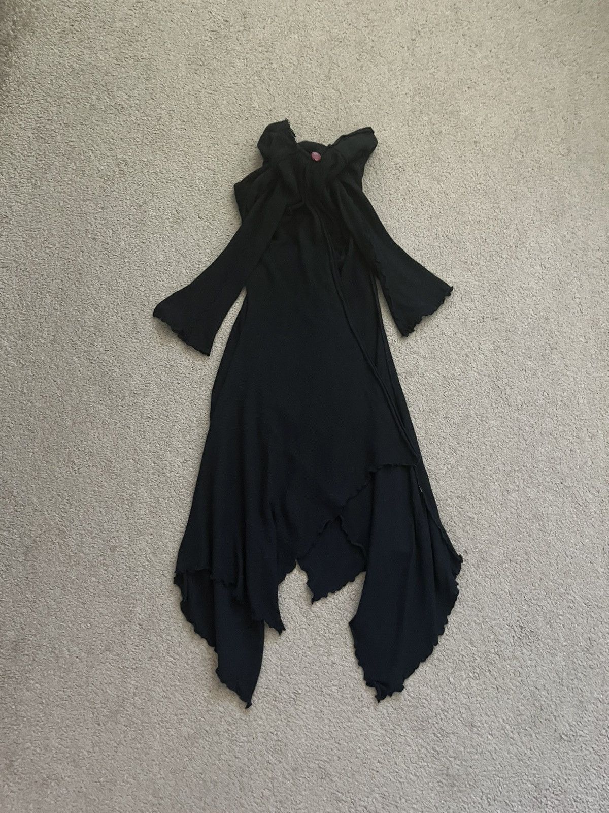 Japanese Brand alice auaa hooded asymmetrical cardigan Size US L / EU 52-54 / 3 - 5 Thumbnail