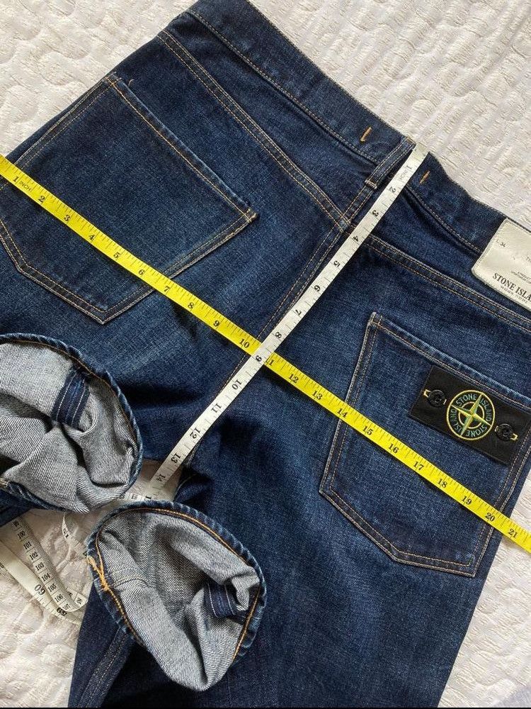 Stone Island Authentic Stone Island Denim Made In Italy Size US 33 - 5 Thumbnail