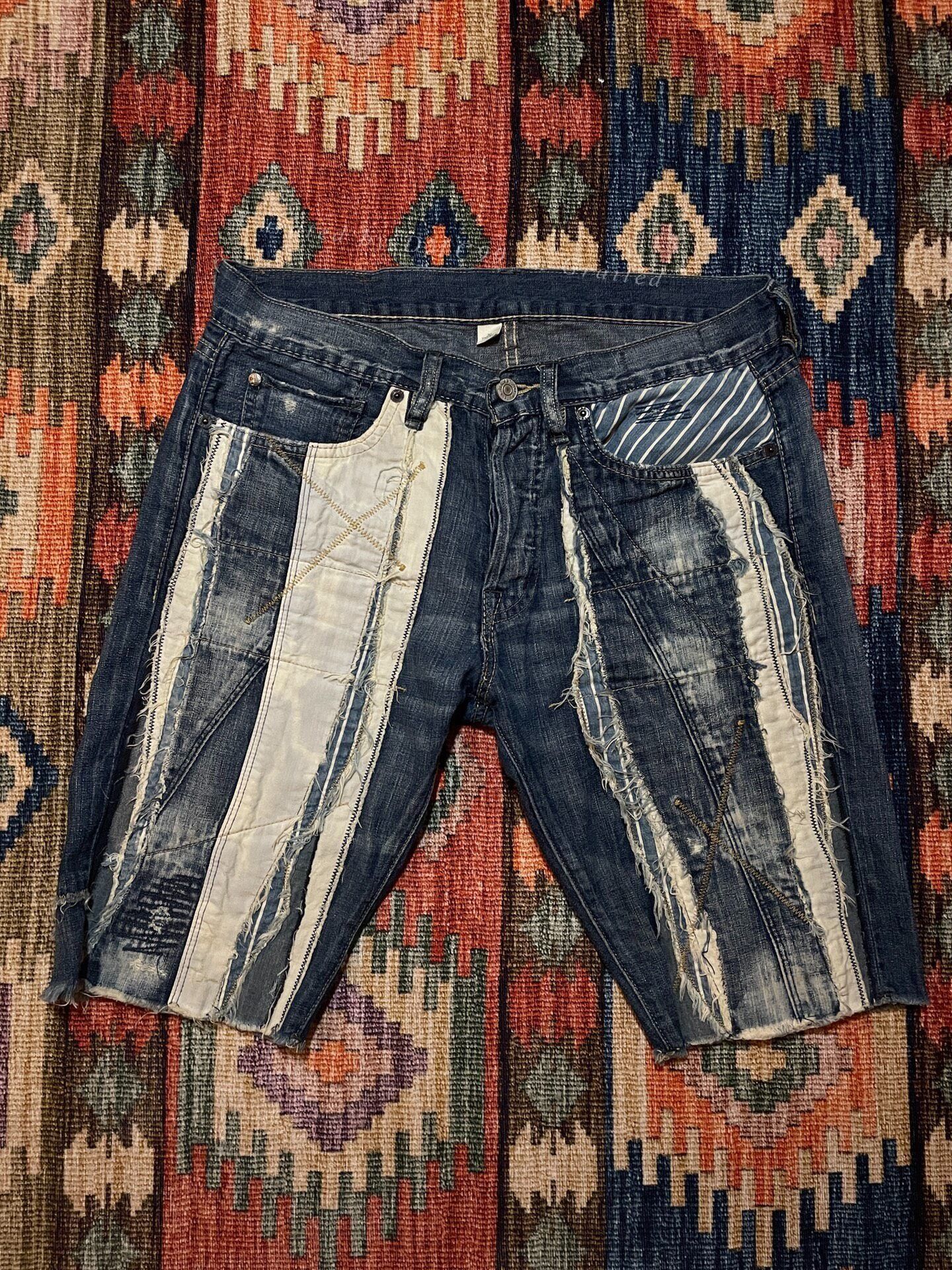 Denim & Supply Ralph Lauren Ralph Lauren Denim Supply Patch Shorts Size US 30 / EU 46 - 1 Thumbnail