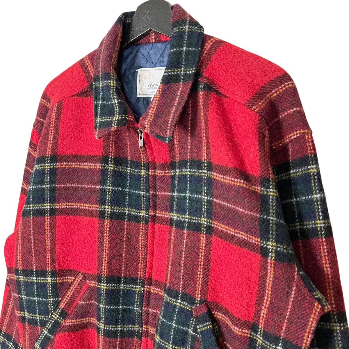 Macbeth Vintage MacBeth Tartan Checkered Zipper Wool Jacket Size US M / EU 48-50 / 2 - 5 Thumbnail