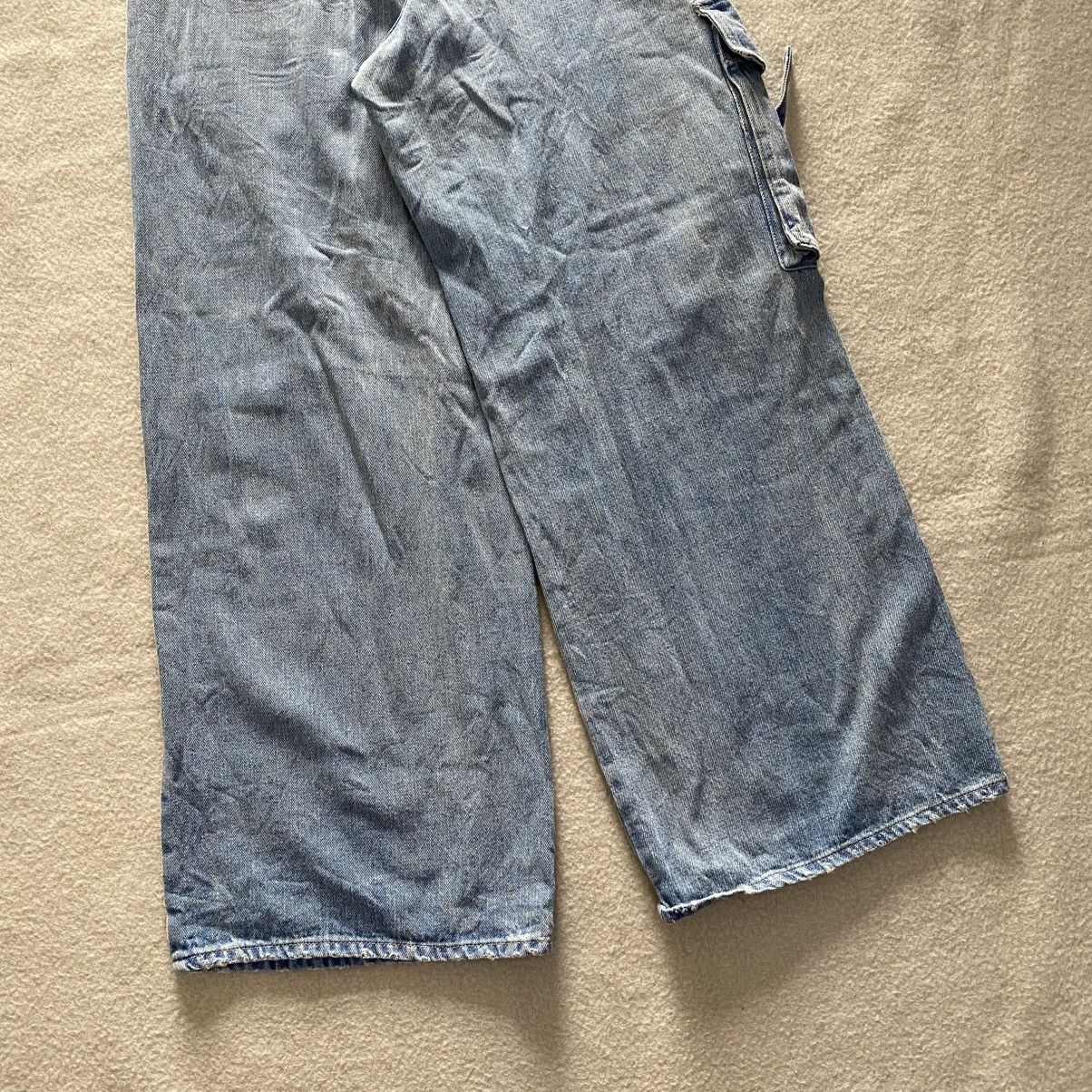 Hysteric Glamour × If Six Was Nine × Le Grande Bleu (L.G.B.) Ray Cassin Baggy Wide Jeans w26 Size 26" / US 2 / IT 38 - 11 Thumbnail