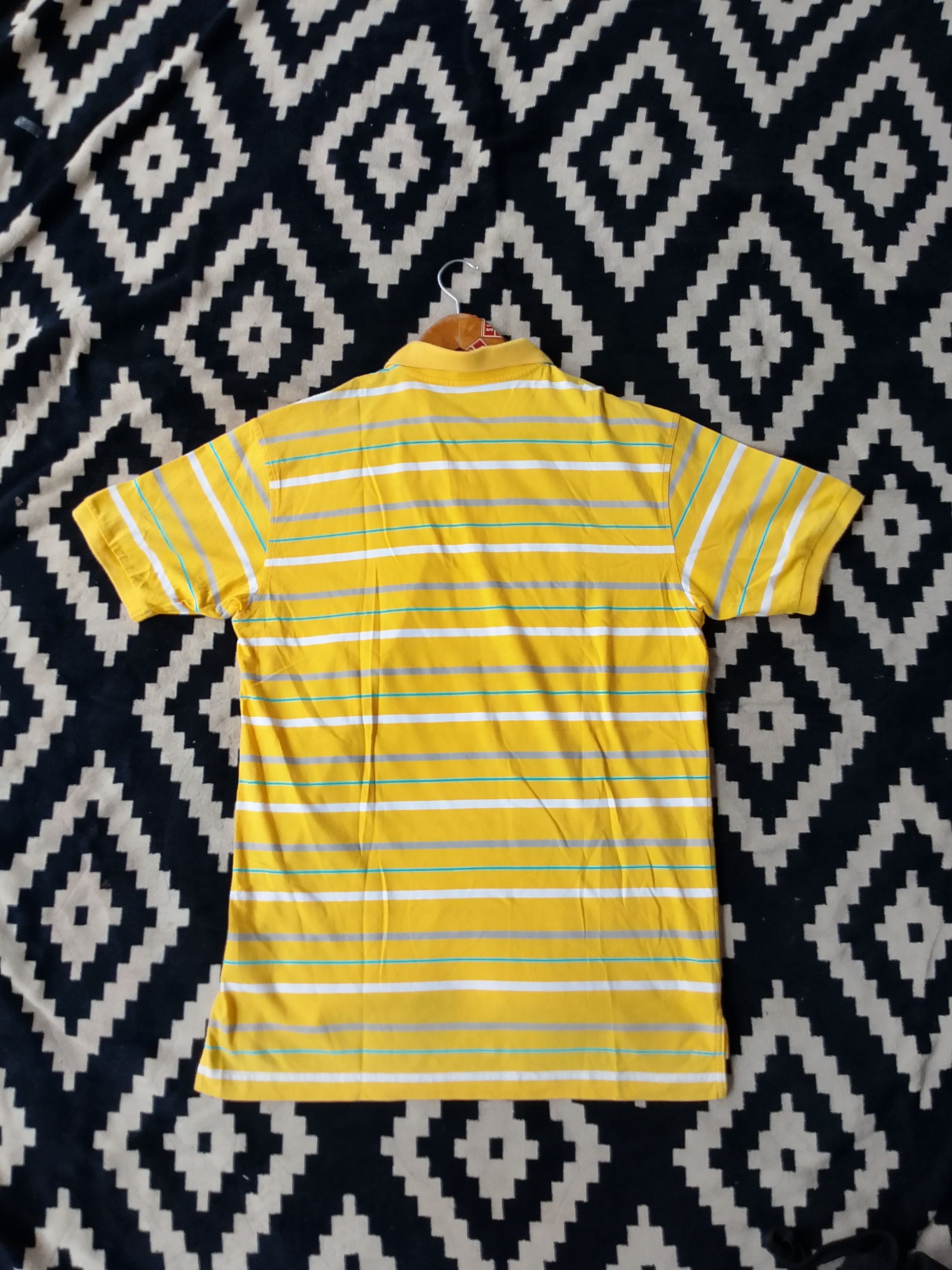 Nike Rare Nike Striped Polo Y2K Retro 00s Skate Grunge Aesthetic Size US XL / EU 56 / 4 - 5 Thumbnail