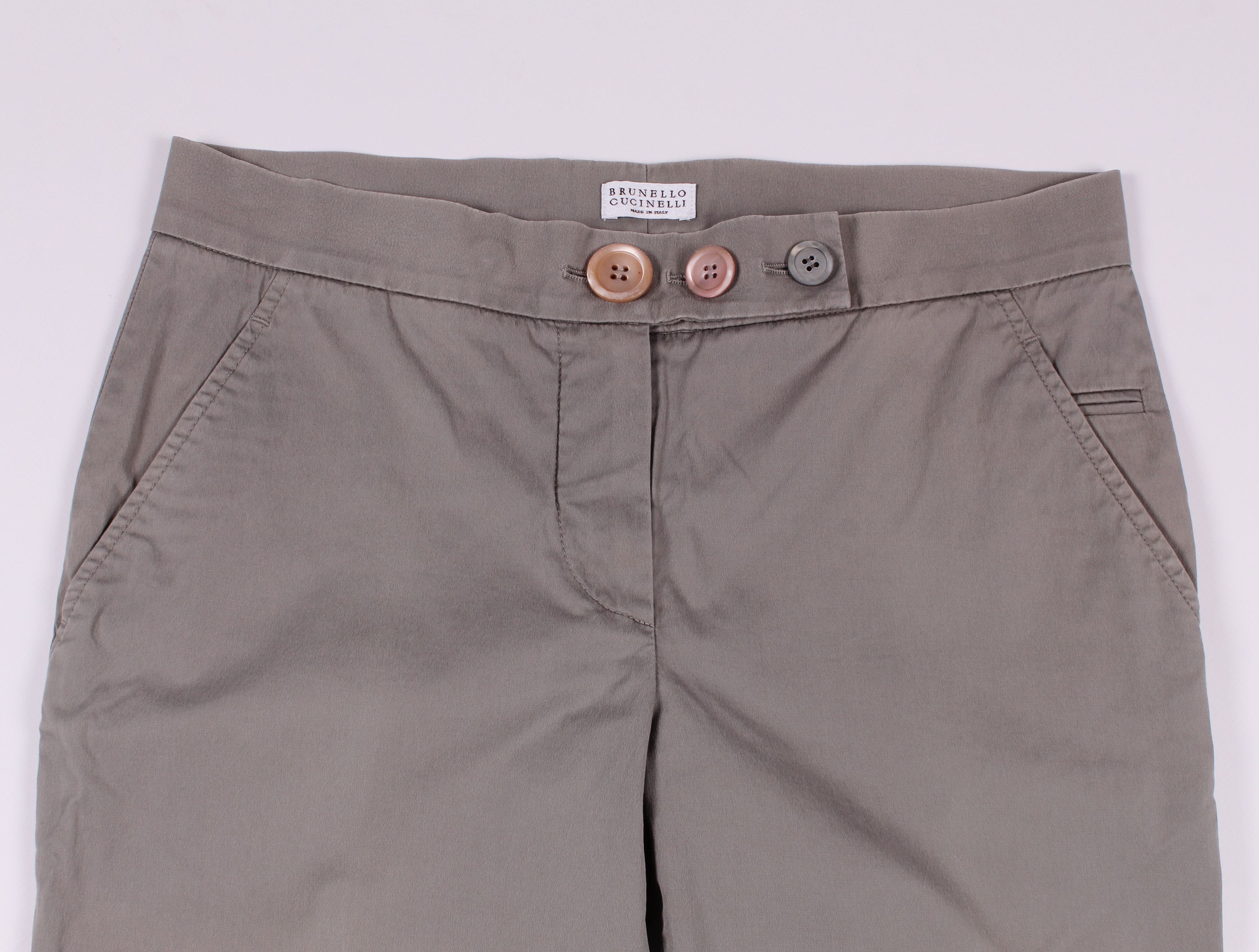 Brunello Cucinelli Brunello Cucinelli Chino Pants Trousers Size 30" / US 8 / IT 44 - 2 Thumbnail