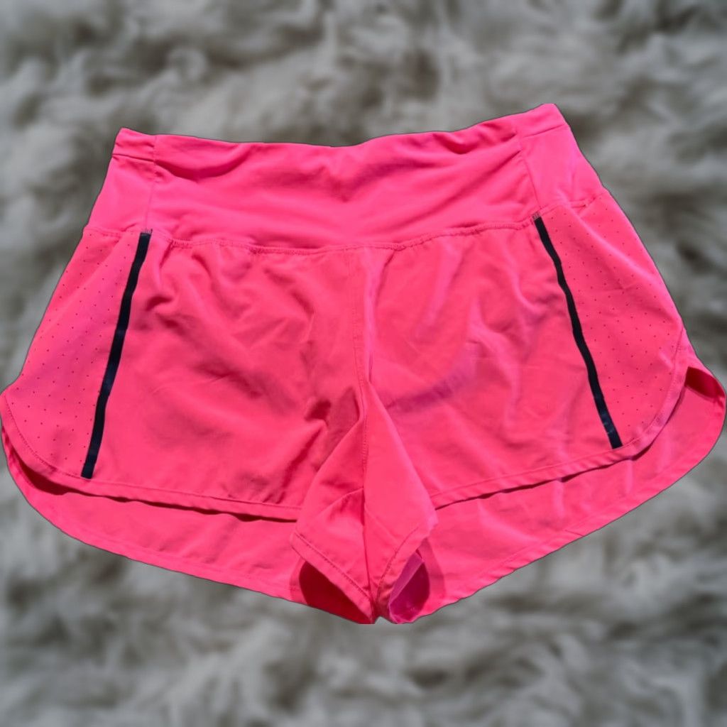 Spyder Spyder Women’s Shorts size L Chino Solid Pink Lightweight Drawstring Athletic Active Running Size 36" / US 14 / IT 50 - 1 Thumbnail