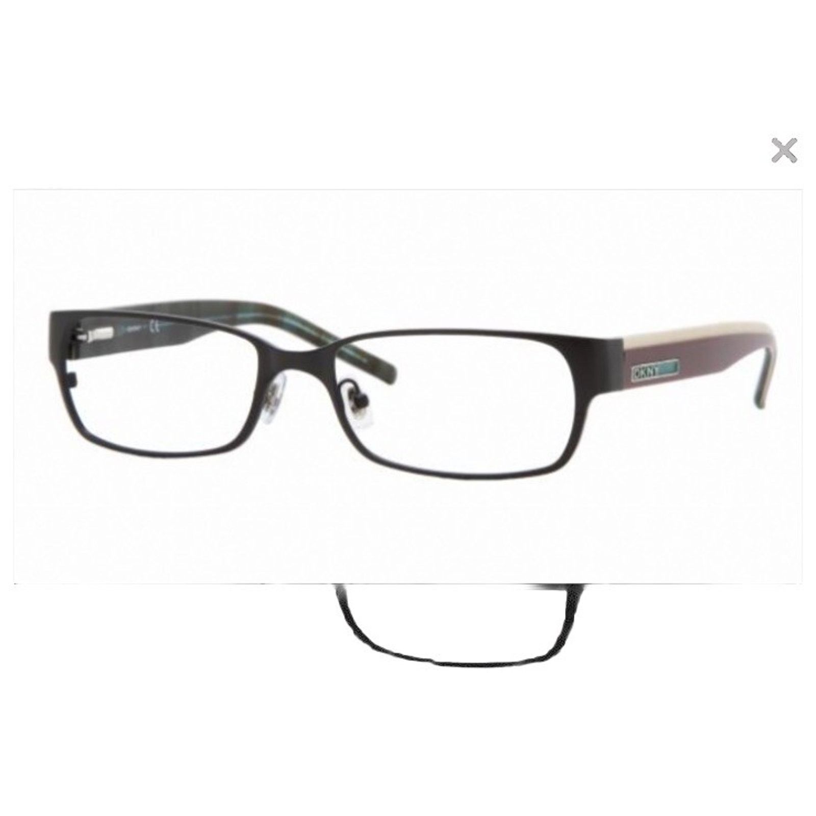 DKNY DKNY Black Eyeglasses Frame Only DY5597 1004 51 17 140 Size ONE SIZE - 2 Thumbnail