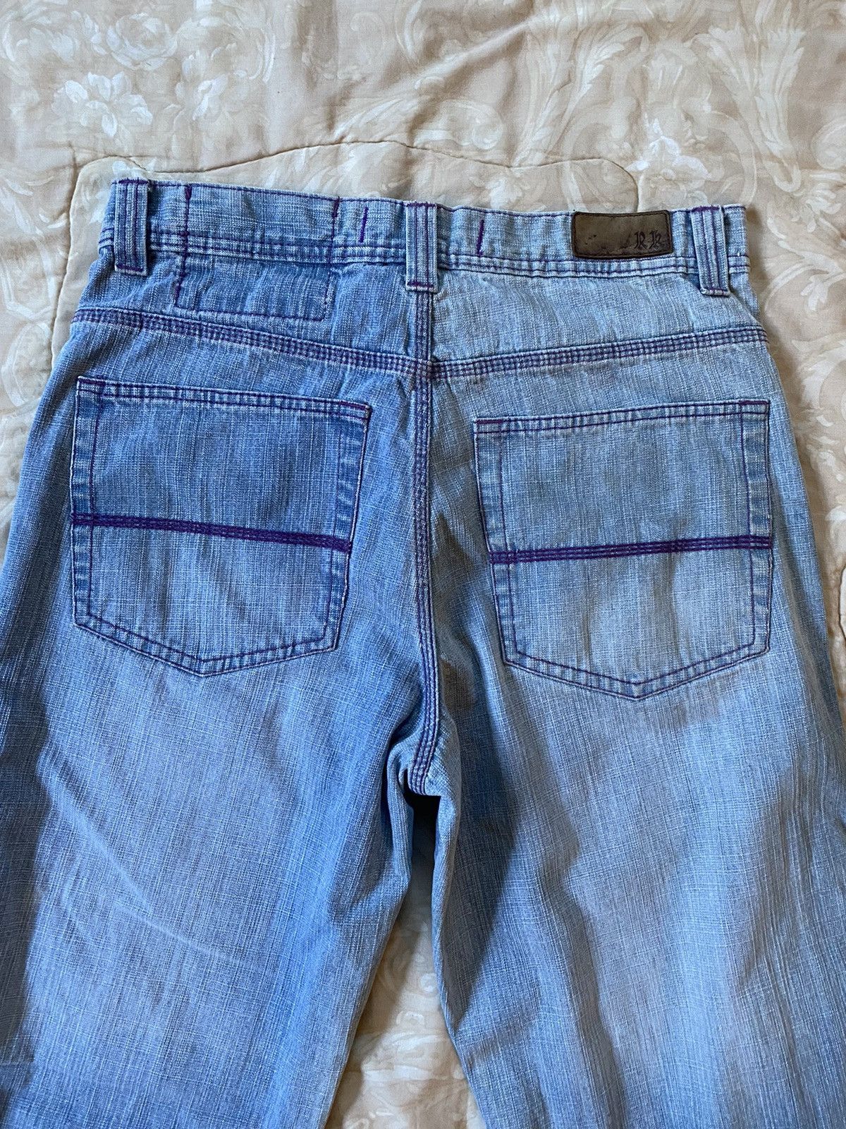 Southpole × Vintage Crazy Y2K RK Baggy Light Wash Jeans Size US 34 / EU 50 - 5 Thumbnail