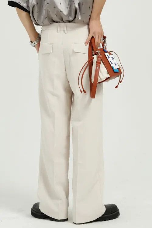 Other Casual loose straight trend solid color trousers Size US 32 / EU 48 - 3 Thumbnail