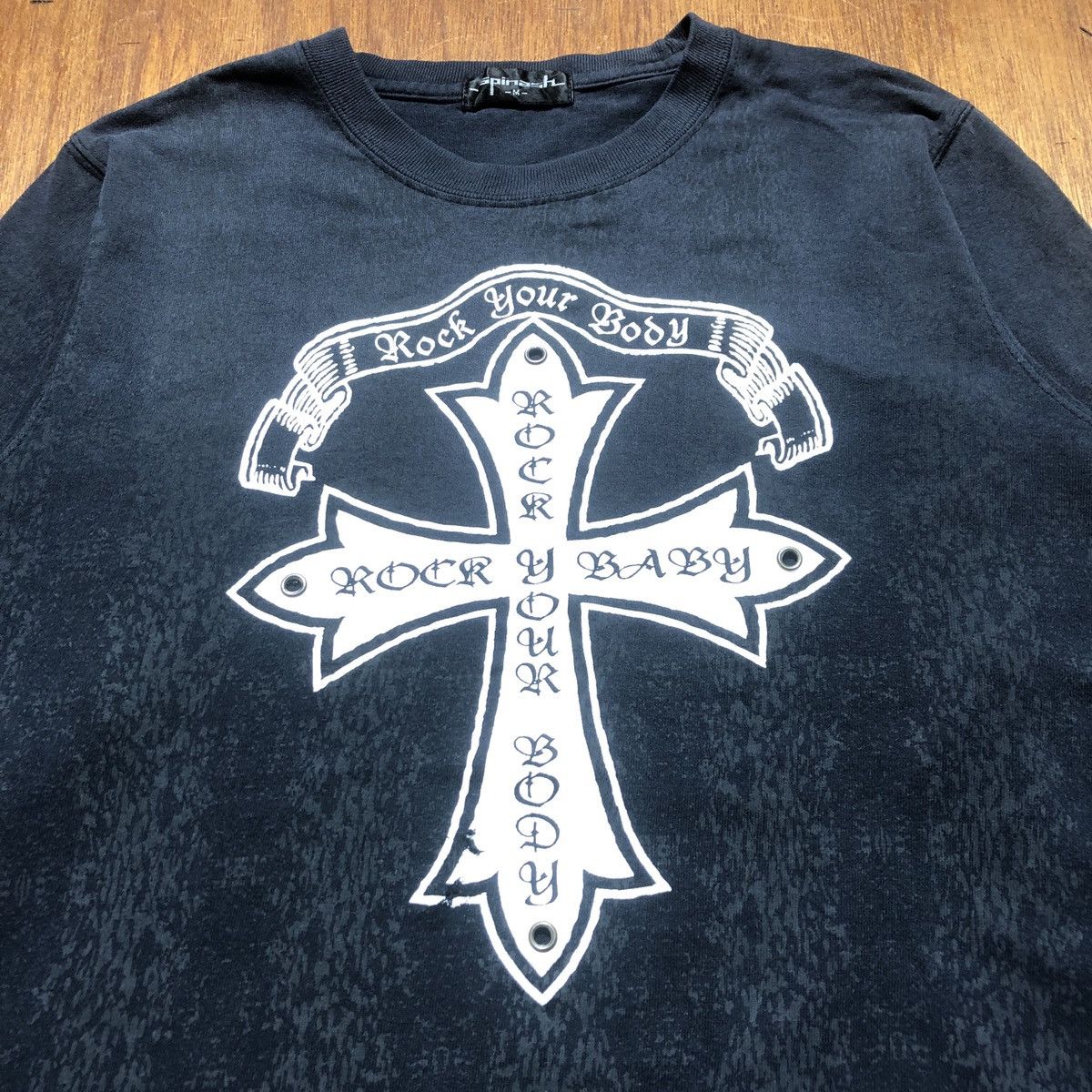 Japanese Brand × Seditionaries × Vintage Spinash Cross Logo Long Sleeve Tee Size US M / EU 48-50 / 2 - 1 Thumbnail