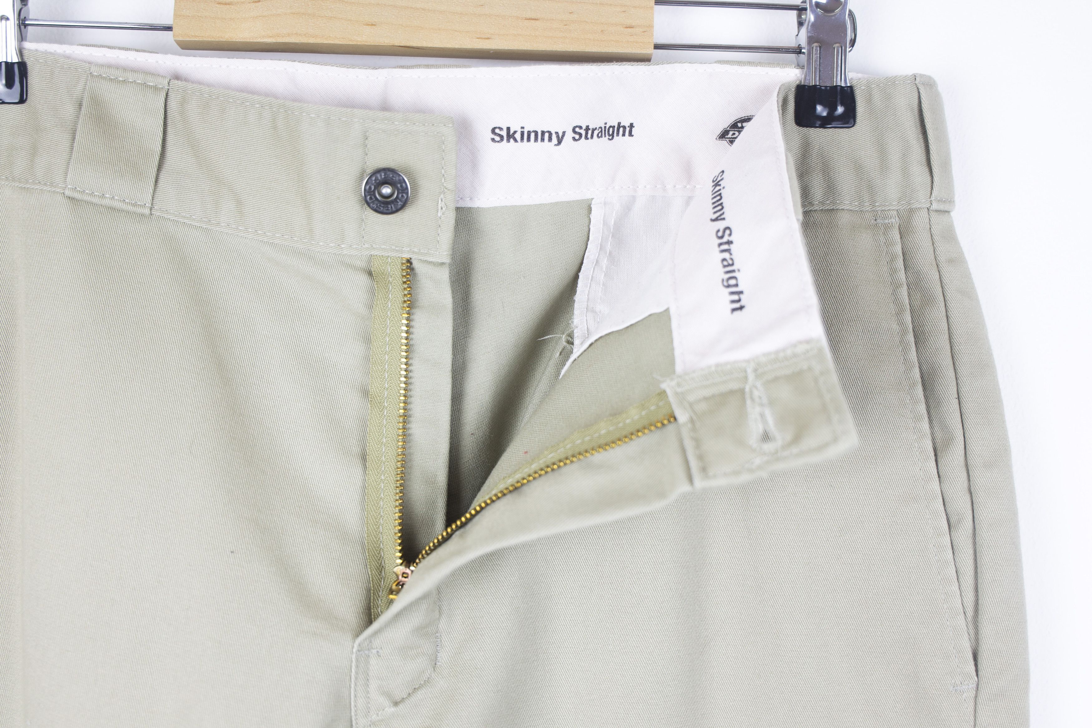 Dickies × Hook-Ups Dickies Beige Logo Single Knee Pocket Work Trousers Pants Size US 30 / EU 46 - 7 Thumbnail