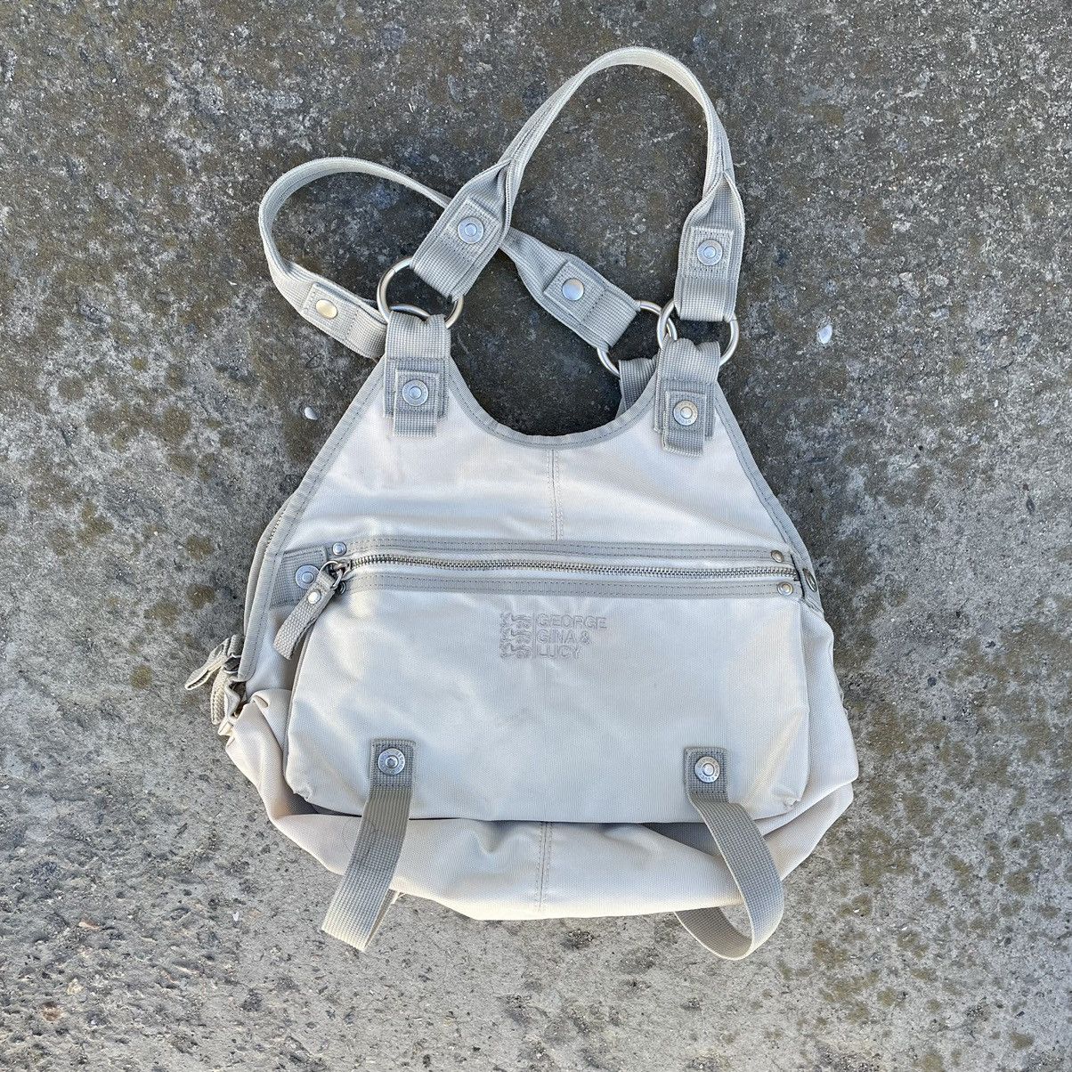 Hypebeast × Japanese Brand Vintage GGL Bag George Gina & Lucy Y2K 90s USA Japan Size ONE SIZE - 4 Thumbnail