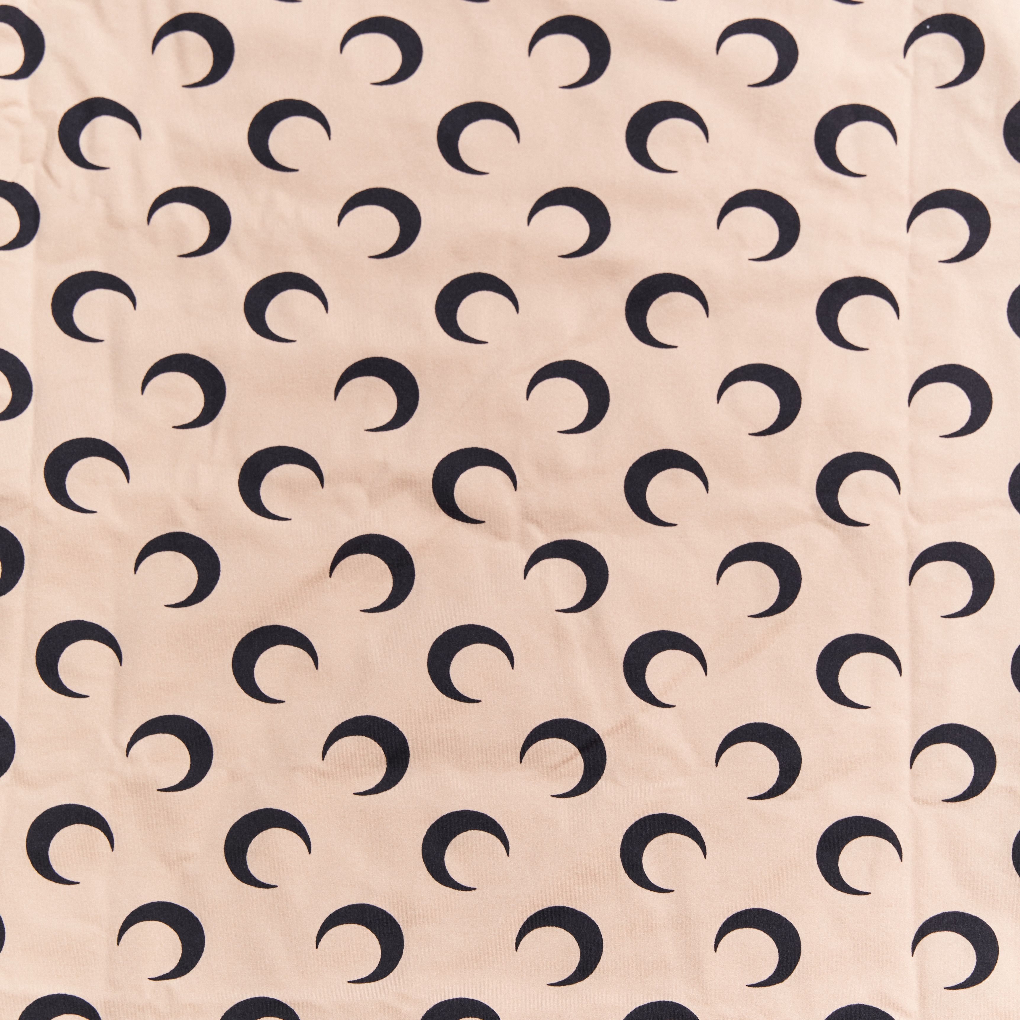 Marine Serre MARINE SERRE Regenerated All Over Moon Jersey Second Skin Size S / US 4 / IT 40 - 4 Thumbnail