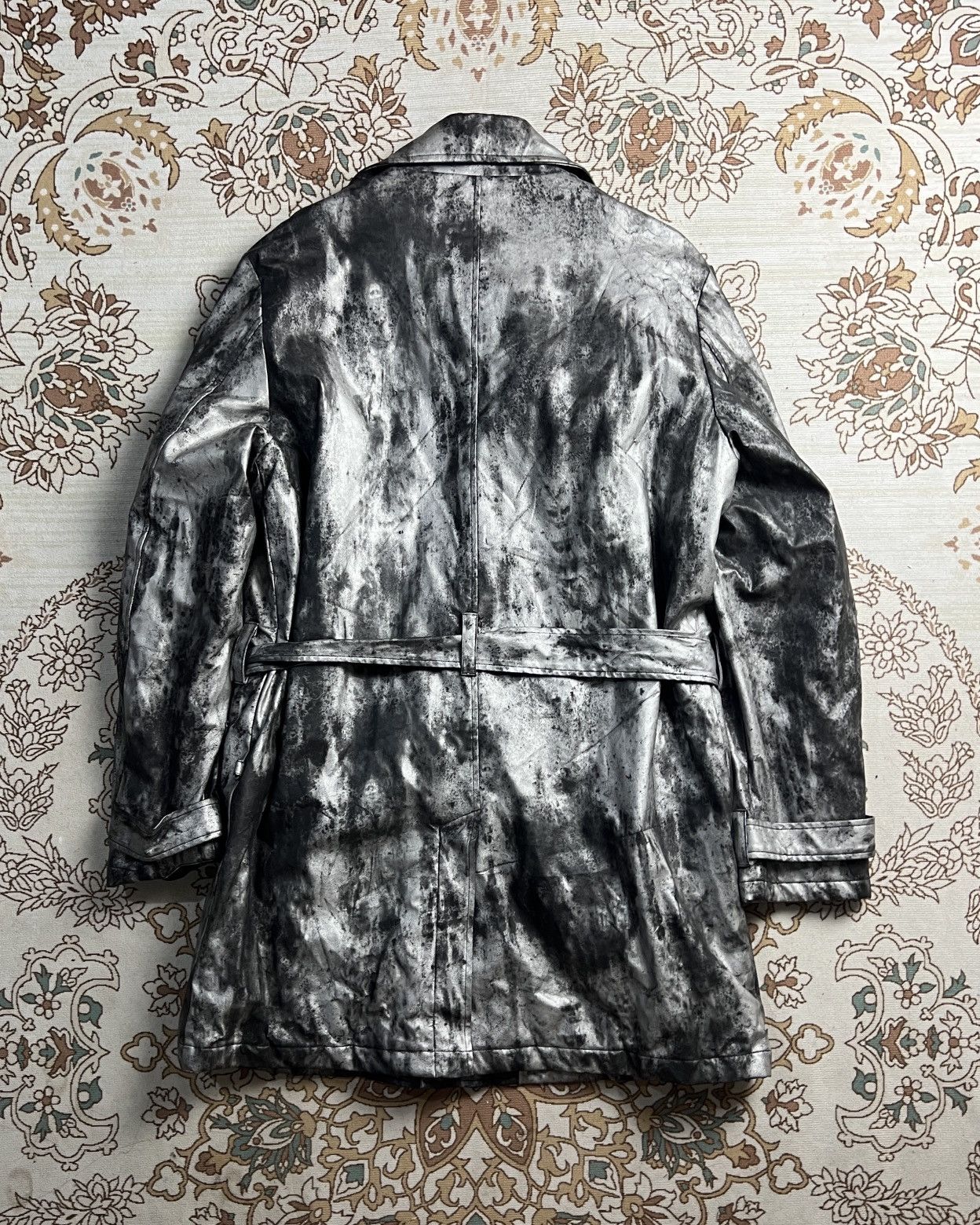 BERNINGS SHO Bernings Sho Wax Trench Jacket Size US L / EU 52-54 / 3 - 6 Thumbnail