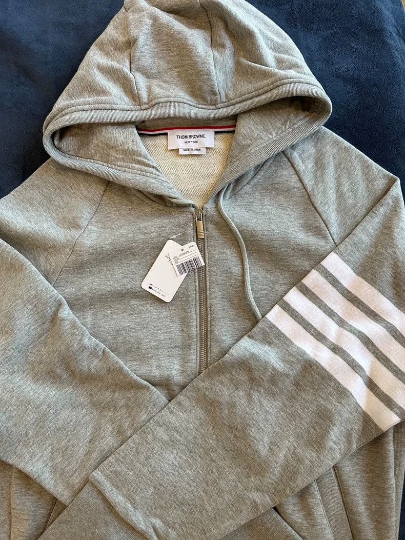 Thom Browne Thom browne Classic sweatshirt jacket 2503-Nextarrow Size US XL / EU 56 / 4 - 2 Thumbnail