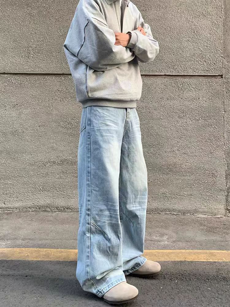 Vintage Washed Y2K Vintage Relaxed Jeans Size US 30 / EU 46 - 5 Thumbnail