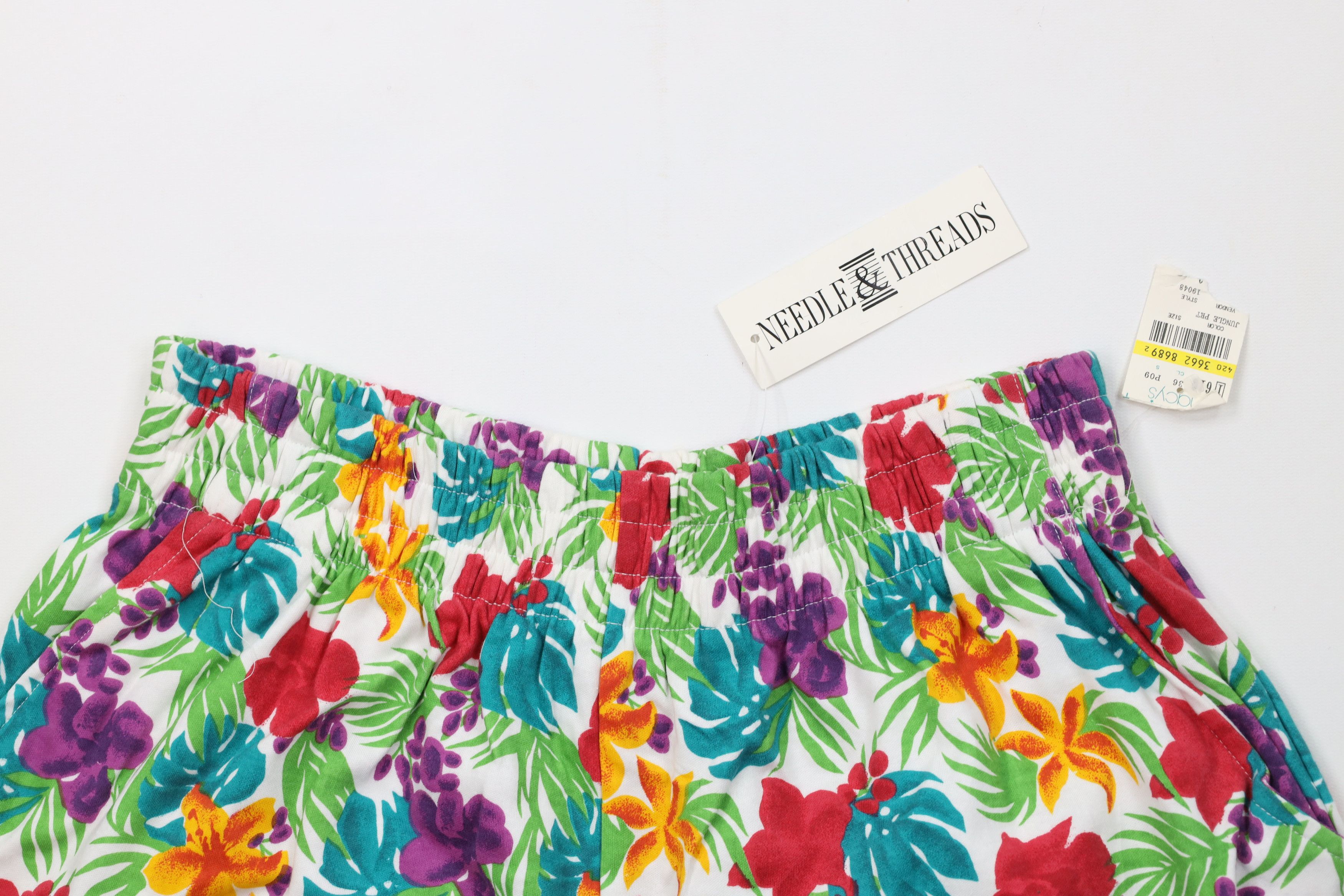 Vintage Deadstock Vintage 90s Streetwear All Over Print Shorts Size 30" / US 8 / IT 44 - 2 Thumbnail