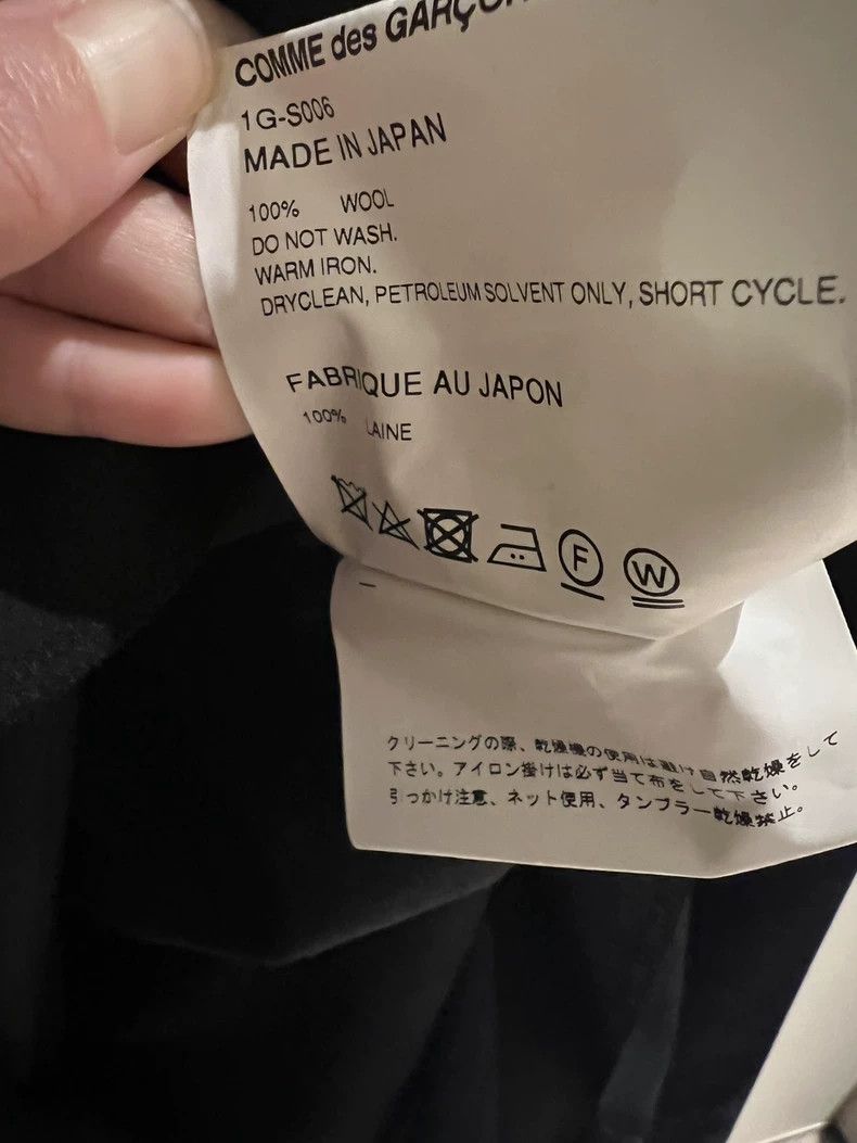 Comme des Garcons Comme Des Garcons size XS Thin wool cake skirt Size 25" / US 0 / IT 36 - 5 Thumbnail
