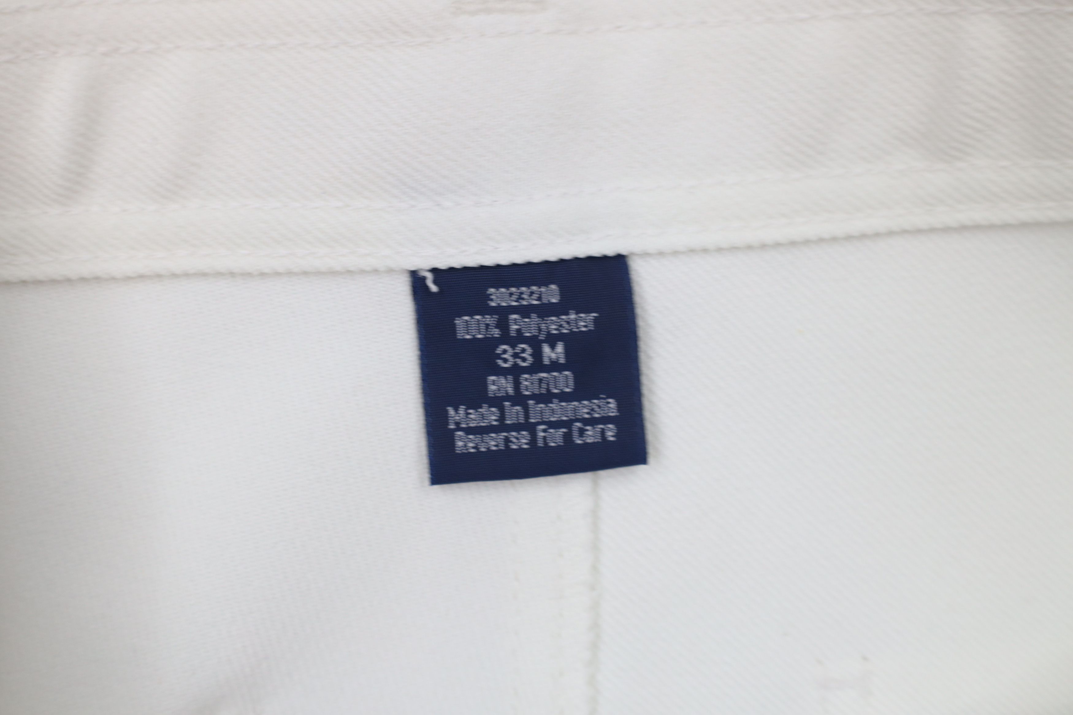 Vintage Vintage 90s Streetwear Flared Wide Leg Chino Pants White Size US 33 - 6 Thumbnail
