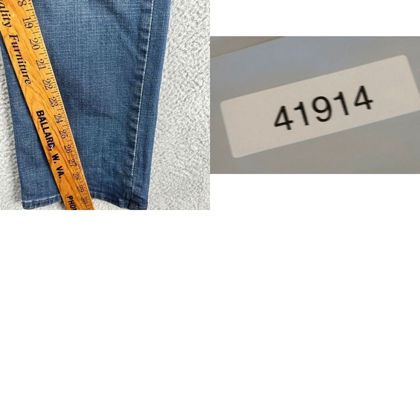 Levi's Levi's 514 Jeans Mens 38X30 Blue Slim Straight 5 Pockets Denim Pants Regular Inseam 30 Size US 38 / EU 54 - 8 Thumbnail