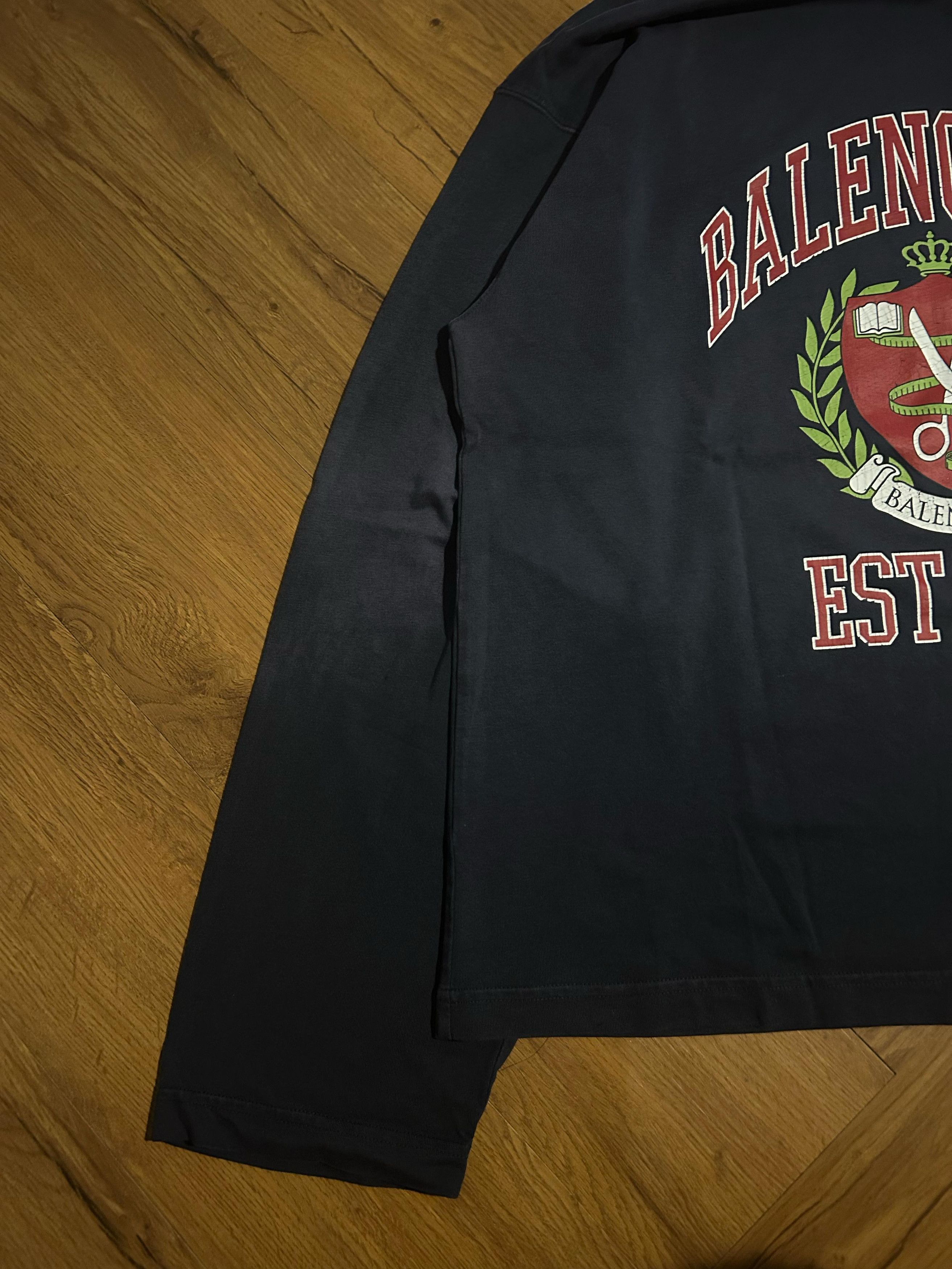 Balenciaga Sold • Balenciaga college 1917 hoodie Size US S / EU 44-46 / 1 - 5 Thumbnail