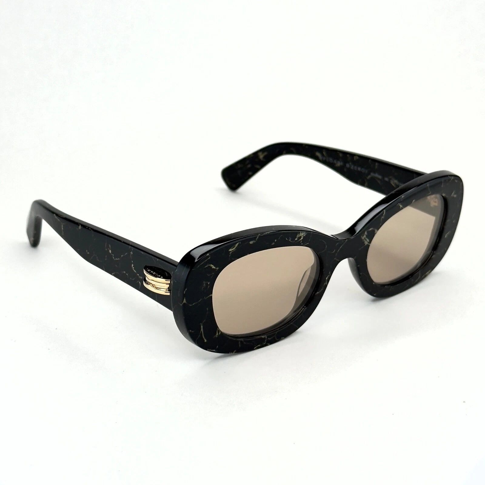 Bvlgari BVLGARI 40039 B.zero1 BV40039I Abstract Oval Sunglasses 05L Size ONE SIZE - 2 Thumbnail