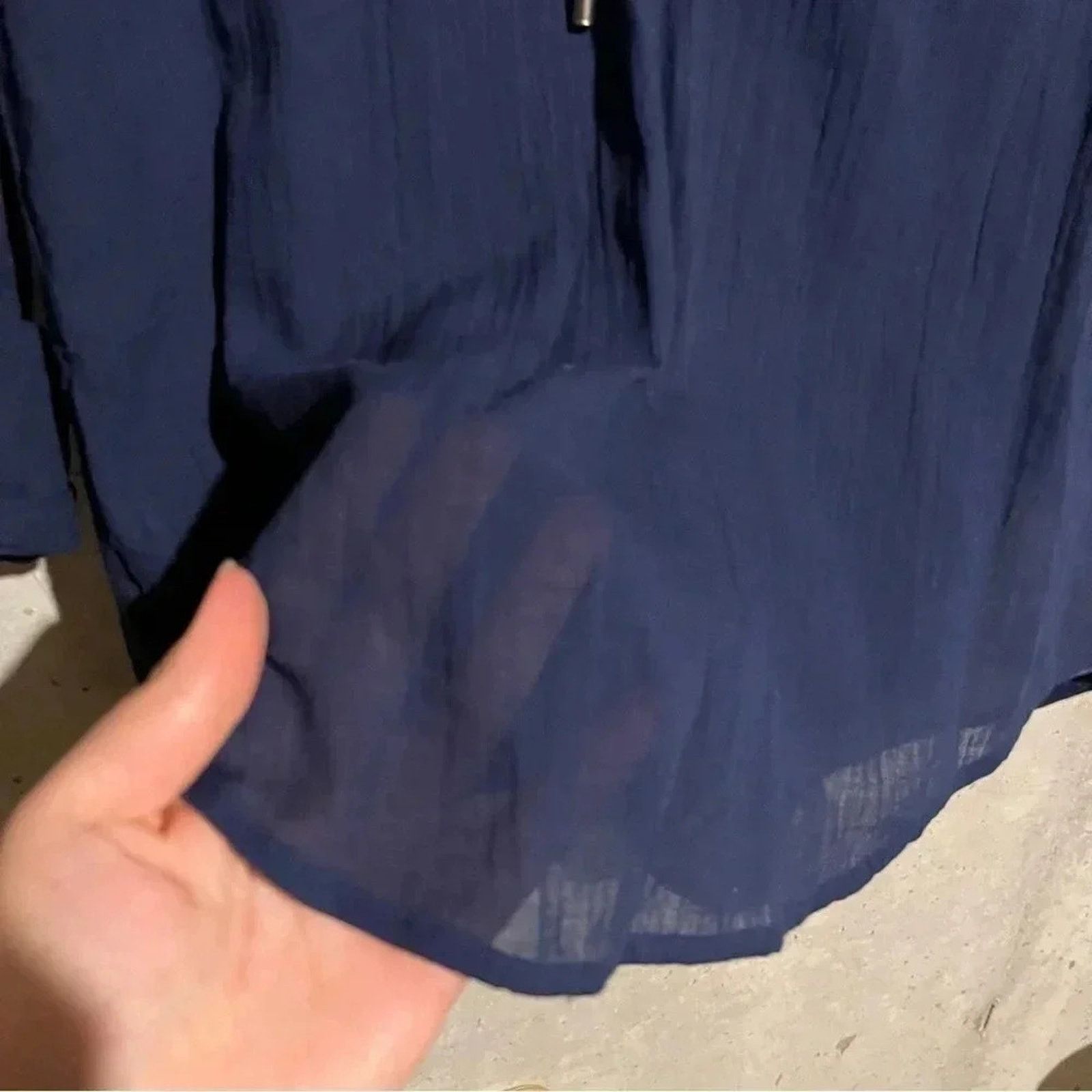 Club Monaco Club Monaco Elizabina Blue Popover Chemise Tunic S NWT Size S / US 4 / IT 40 - 5 Thumbnail