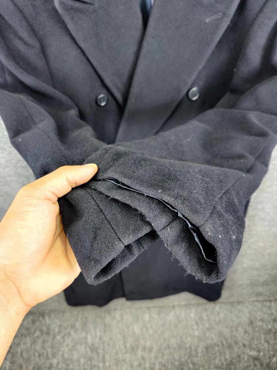 Missoni Vintage Missoni Uomo Double Breasted Soft Wool Long Coat Size US L / EU 52-54 / 3 - 8 Thumbnail