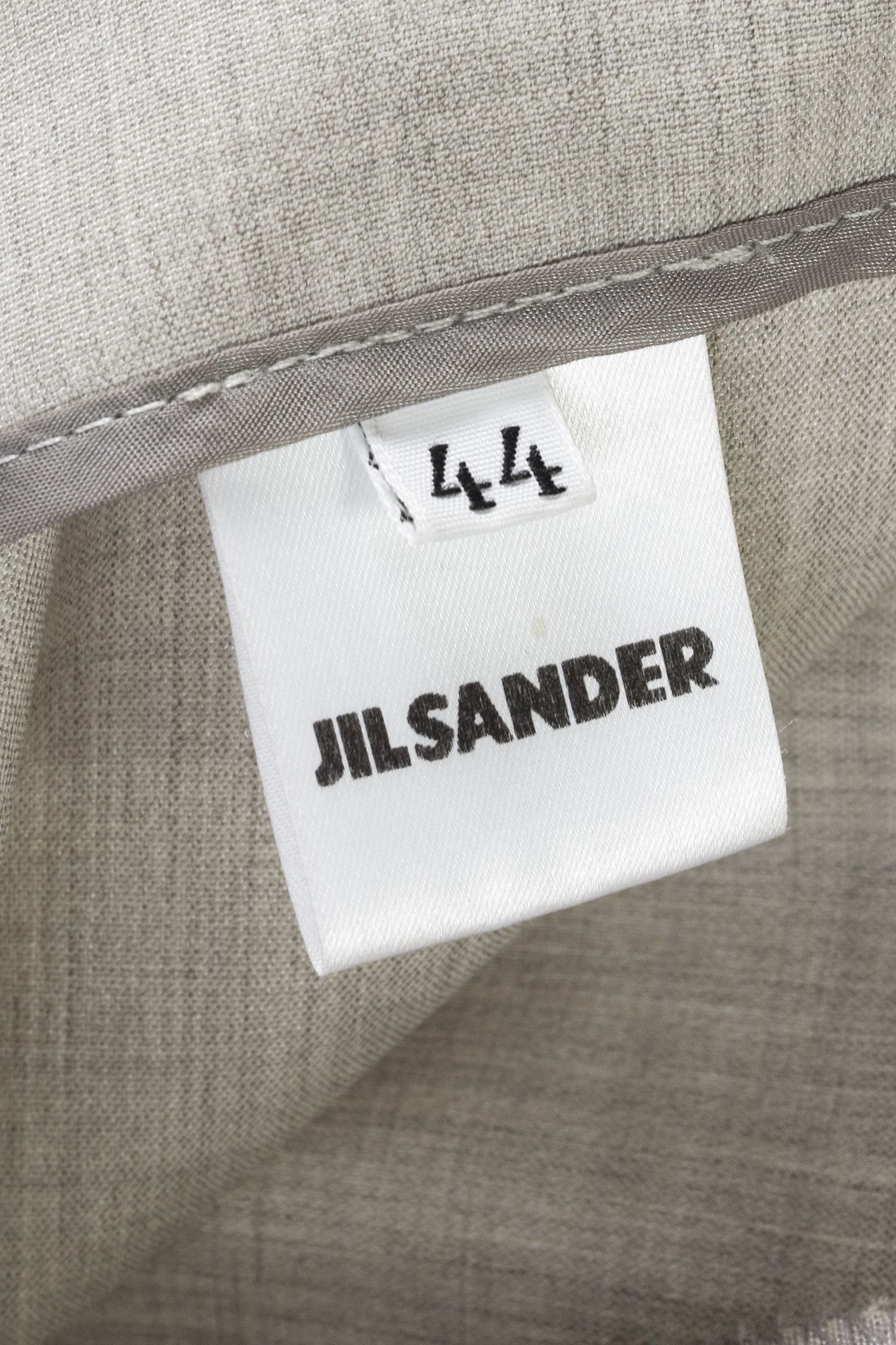 Jil Sander Jil Sander Grey Stretch-Wool Wide-Leg Pants Size 36" / US 14 / IT 50 - 9 Thumbnail