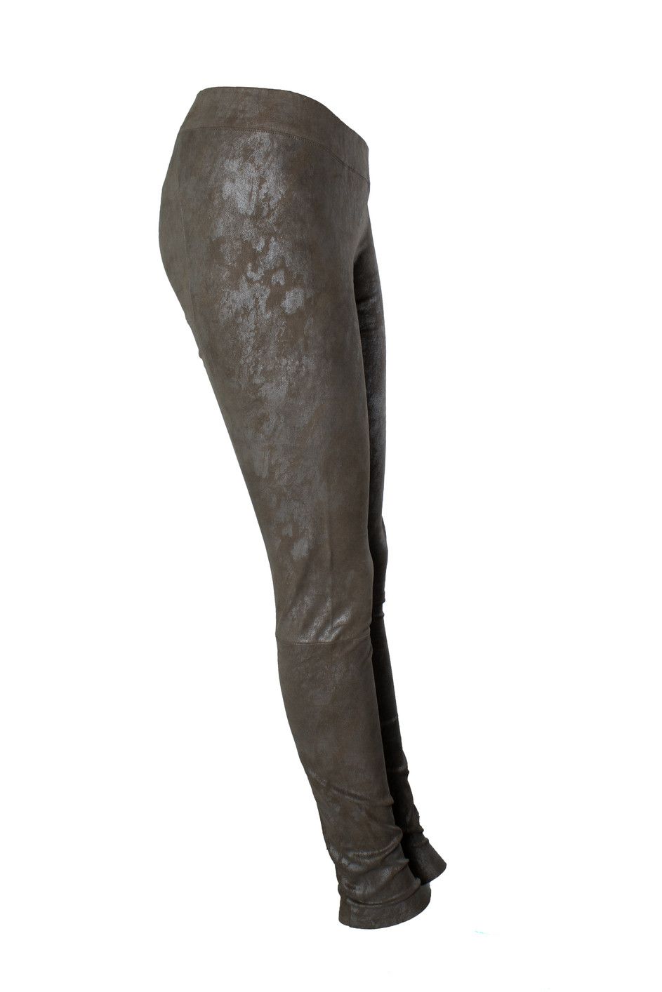 Other Sylvie Schimmel, suede coated legging in taupe Size 27" / US 4 / IT 40 - 3 Thumbnail