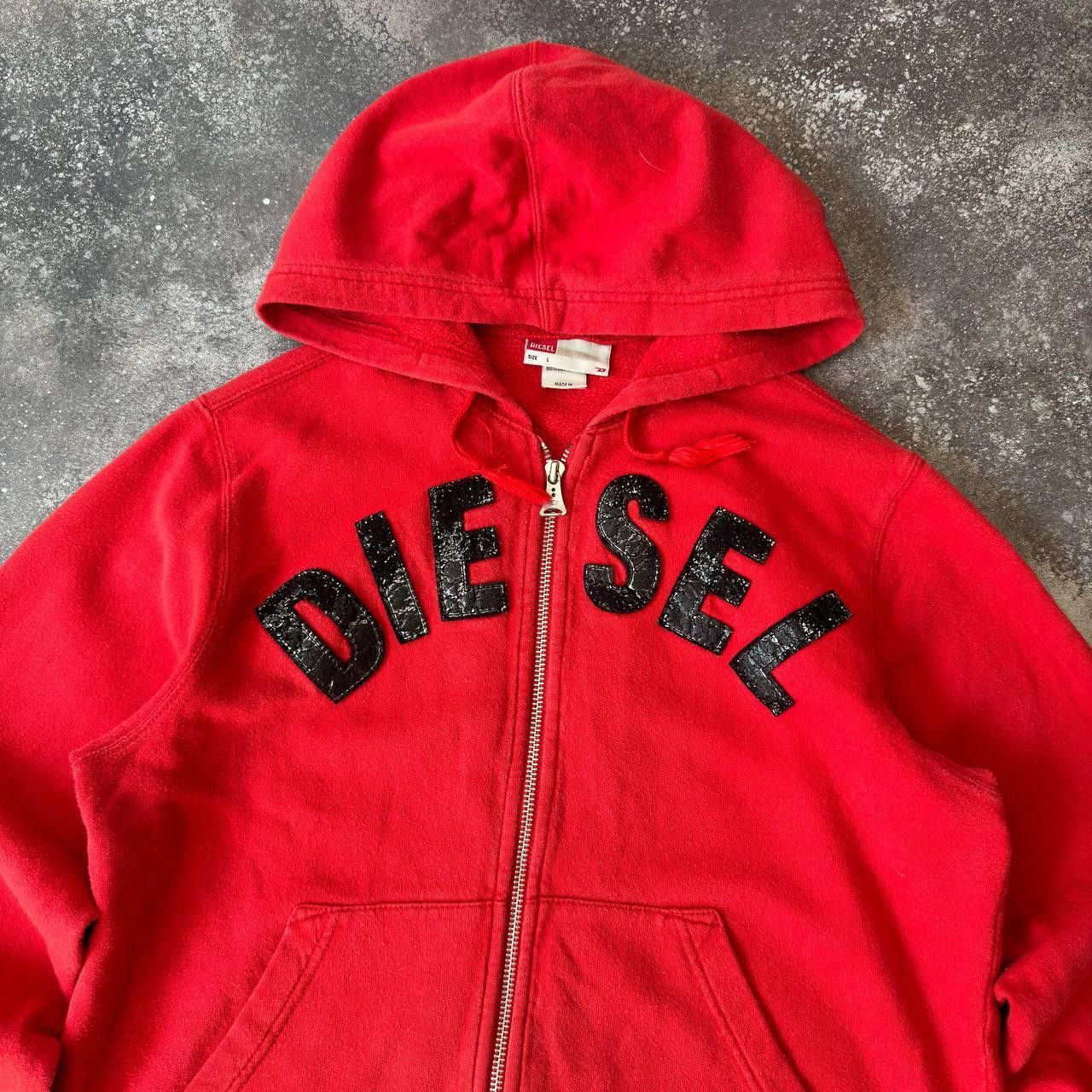 Diesel Vintage crazy y2k zip hoodie diesel | Grailed
