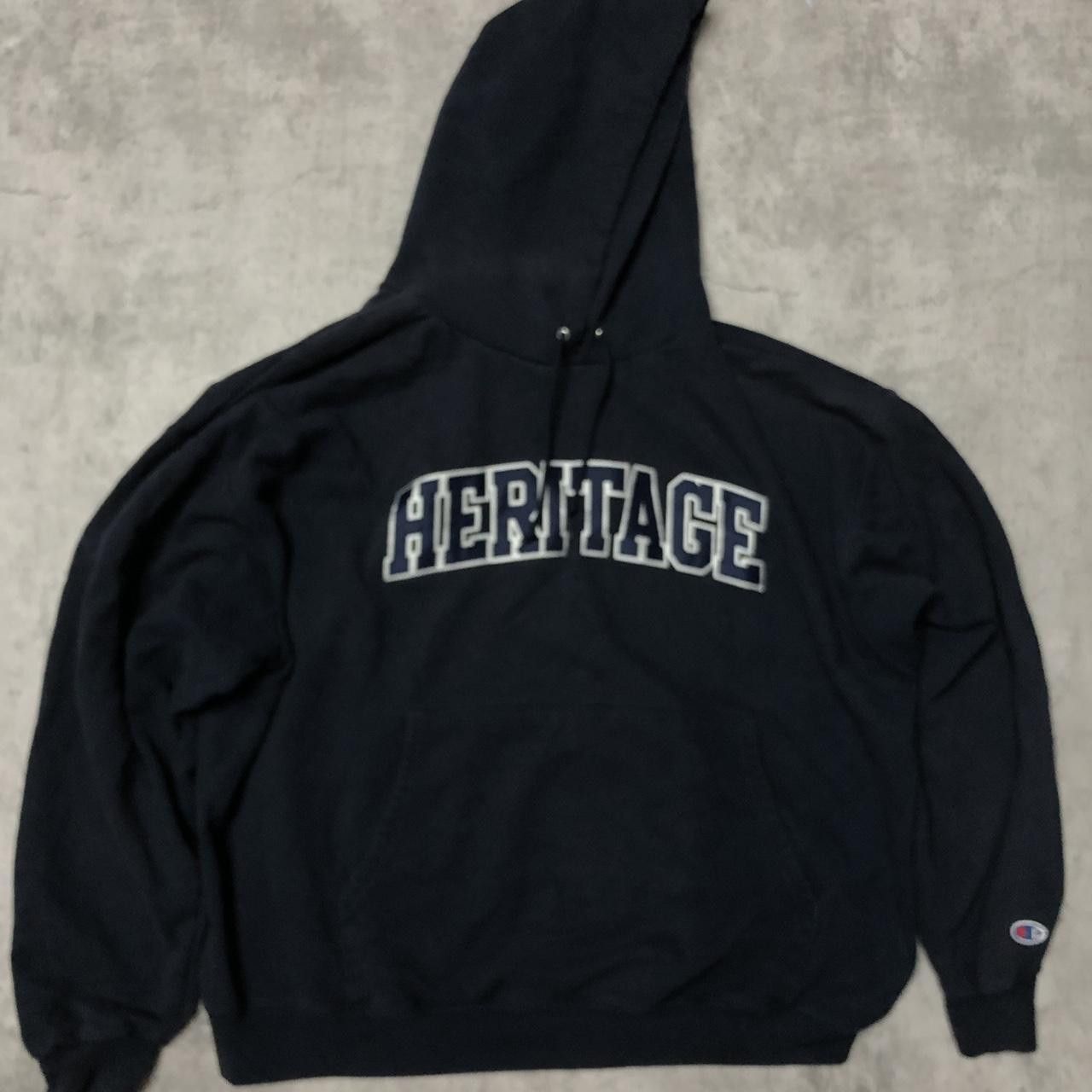 Champion Navy Champion Heritage hoodie Size US XXL / EU 58 / 5 - 1 Thumbnail