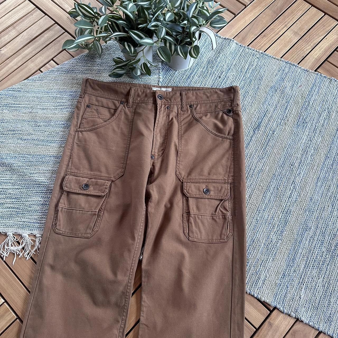 Avirex Vintage Y2K AVIREX Baggy Cargo Work Pants Size US 33 - 2 Thumbnail