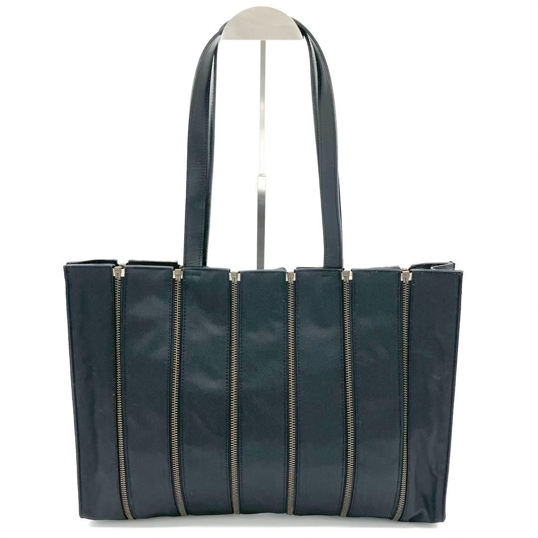 Jean Paul Gaultier JEAN PAUL GAULTIER Ruban Zip Tote Bag with Dragon Pattern Size ONE SIZE - 4 Thumbnail