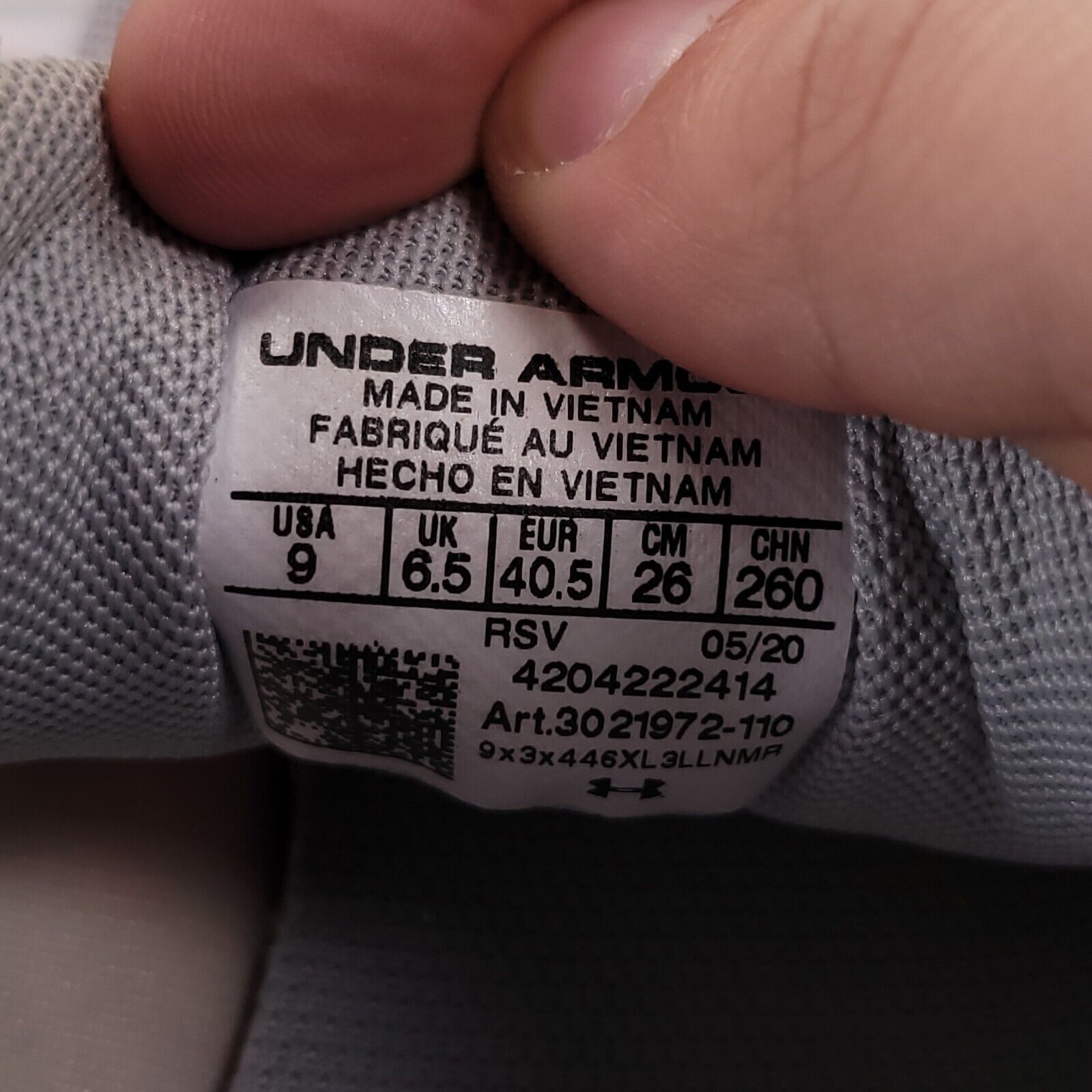 Under Armour Under Armour Charged Assert Pitch Womens Size 9 3021972-110 Size US 9 / IT 39 - 9 Thumbnail
