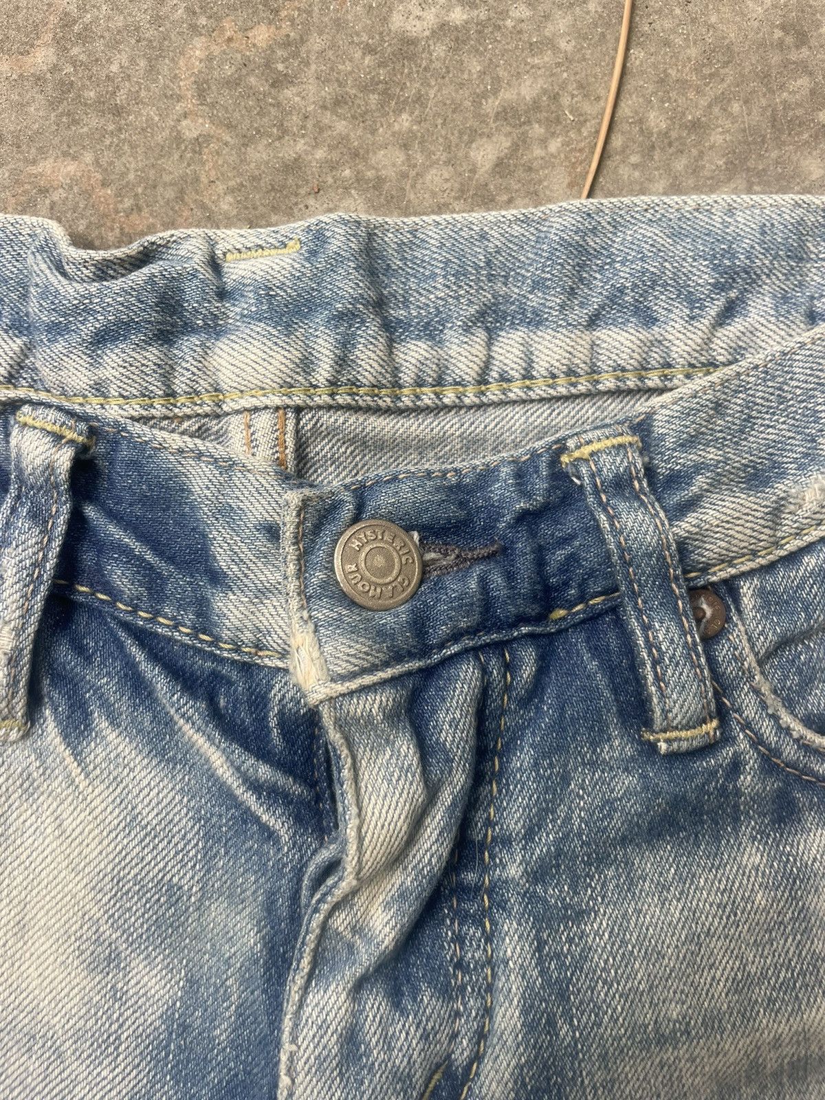 Hysteric Glamour Hysteric Glamour Cut Off Denim Short Shorts Size 31" - 4 Thumbnail