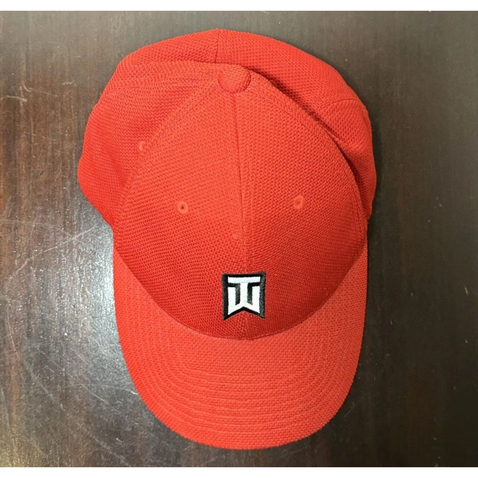 Nike Nike Tiger Woods Hat Cap Mens Large Red PGA Golf Flexfit TW Size ONE SIZE - 7 Thumbnail