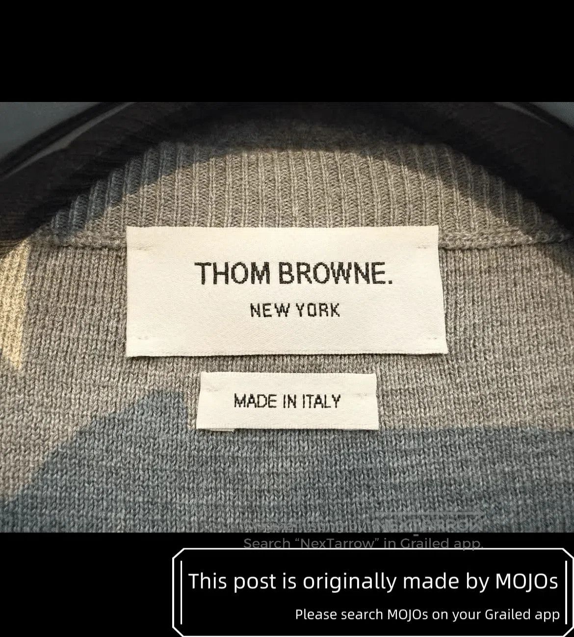 Thom Browne Sz 2 Thom Browne Double Sleeves Stripe Knitwear Sweater. Size US M / EU 48-50 / 2 - 4 Thumbnail