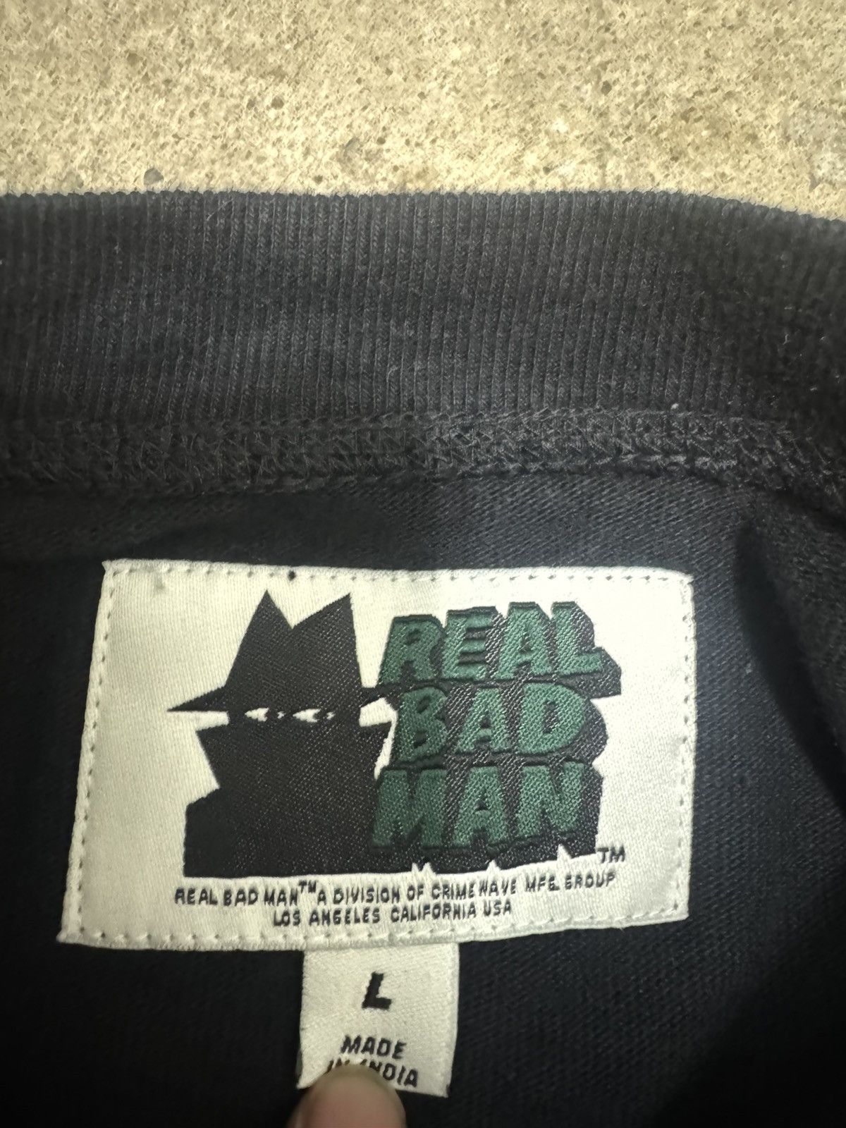 Real Bad Man Real Bad Man Rugby Long sleeve Tee Size US L / EU 52-54 / 3 - 3 Thumbnail