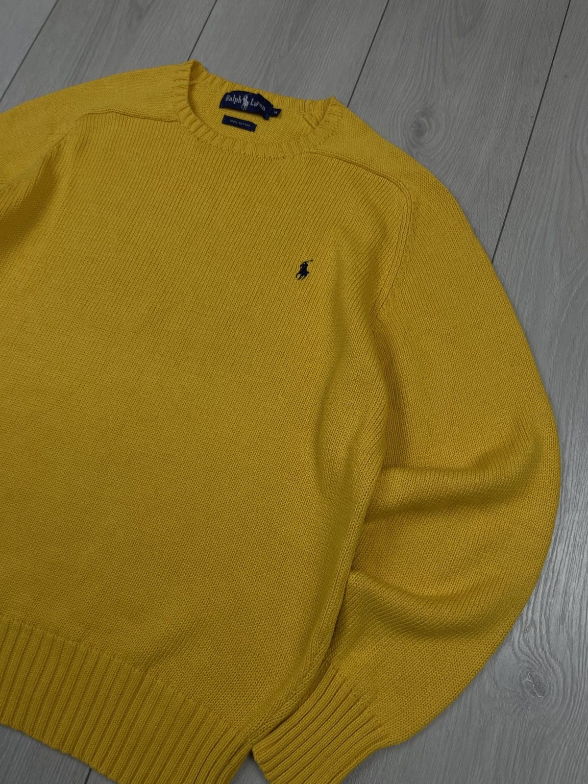 Polo Ralph Lauren Polo Ralph Lauren Knitted Men’s Sweater Size M Yellow Size US M / EU 48-50 / 2 - 2 Thumbnail