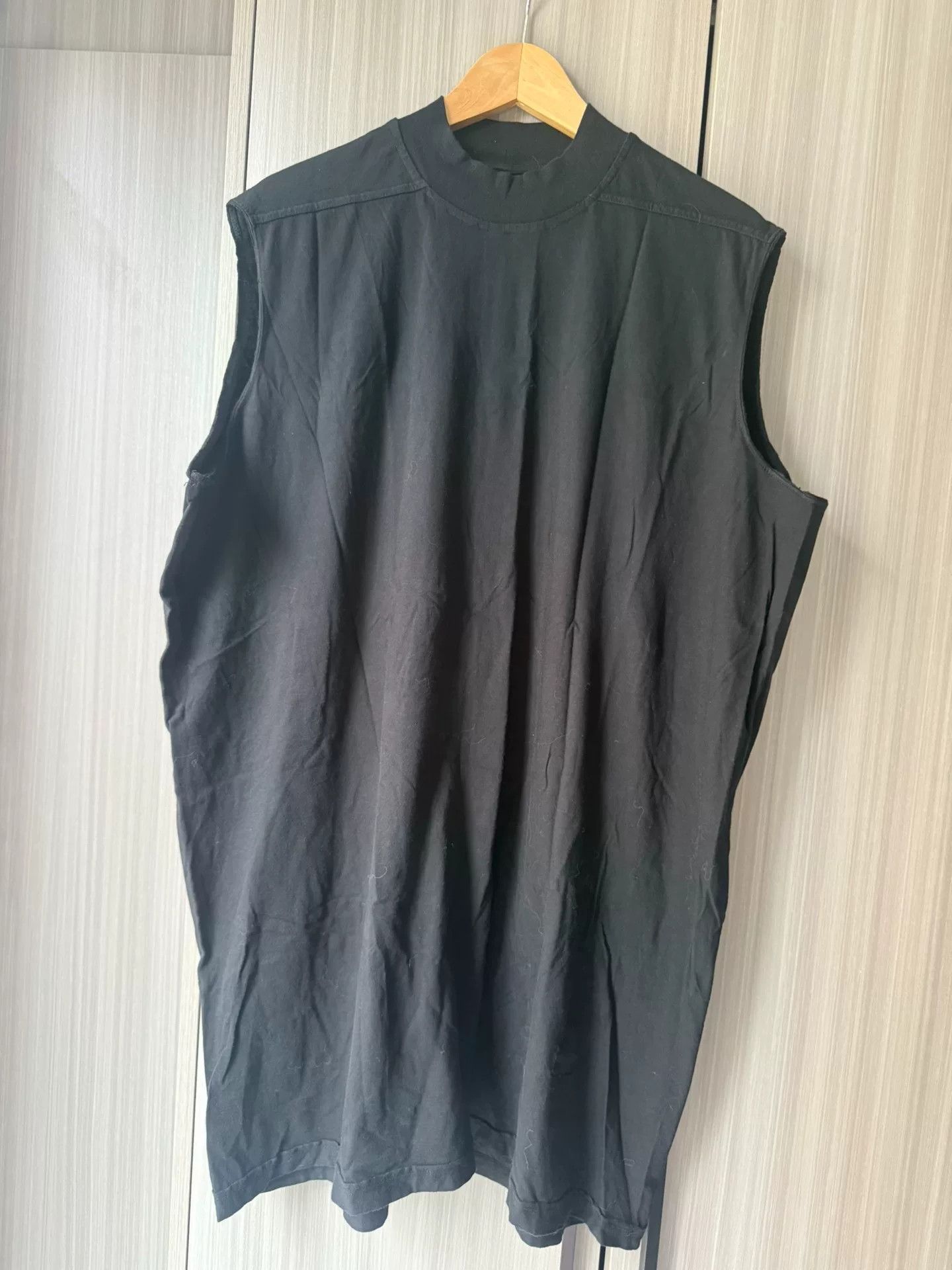 Rick Owens Rick Owens Black Tank Top Size M Size US M / EU 48-50 / 2 - 1 Thumbnail