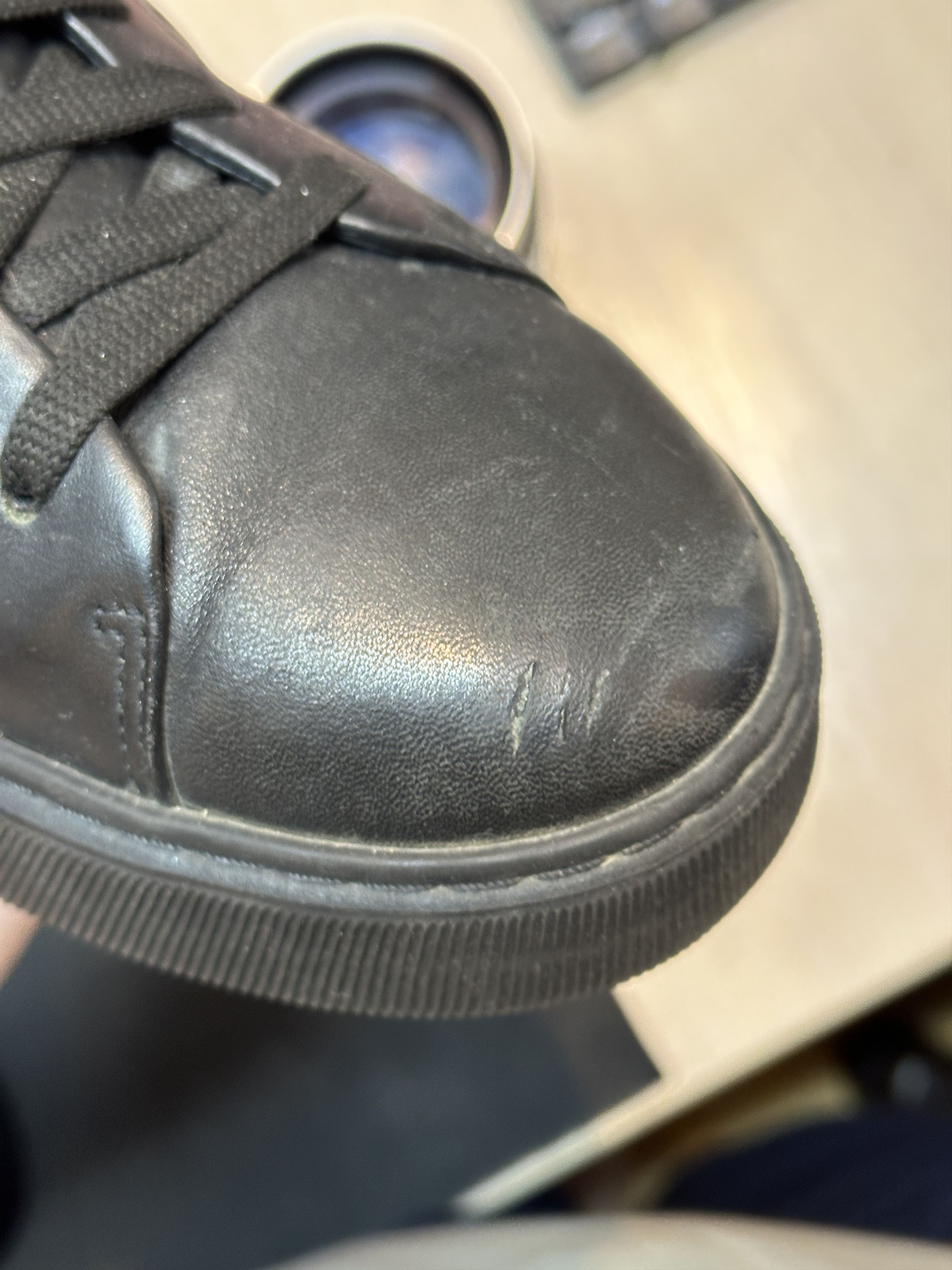 Bally Men's Leather Sneakers Bally Maxim Black US Size 10D Size US 10 / EU 43 - 15 Thumbnail