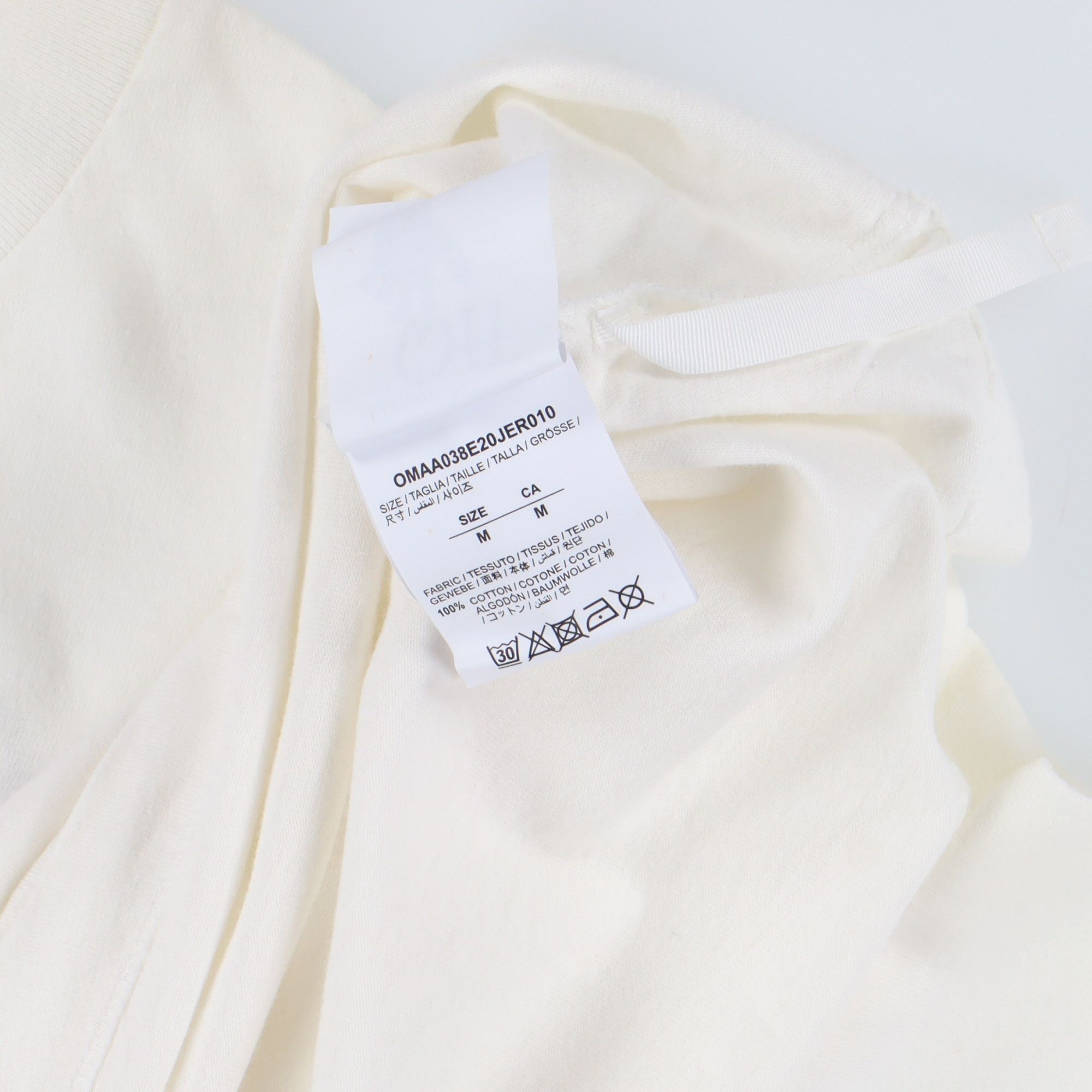 Off-White White Mona Lisa Pivot Oversized T-Shirt Size US M / EU 48-50 / 2 - 7 Thumbnail