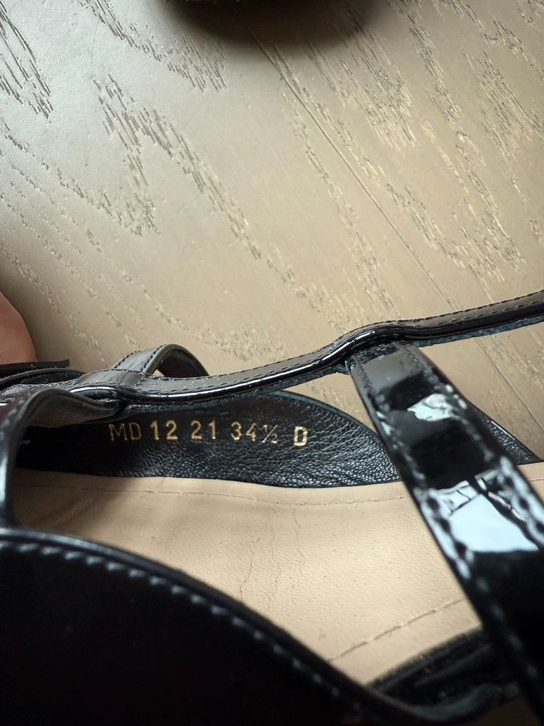 Dior Dior Black High Heels with Logo Plate-2506 Size US 12 / IT 42 - 4 Thumbnail