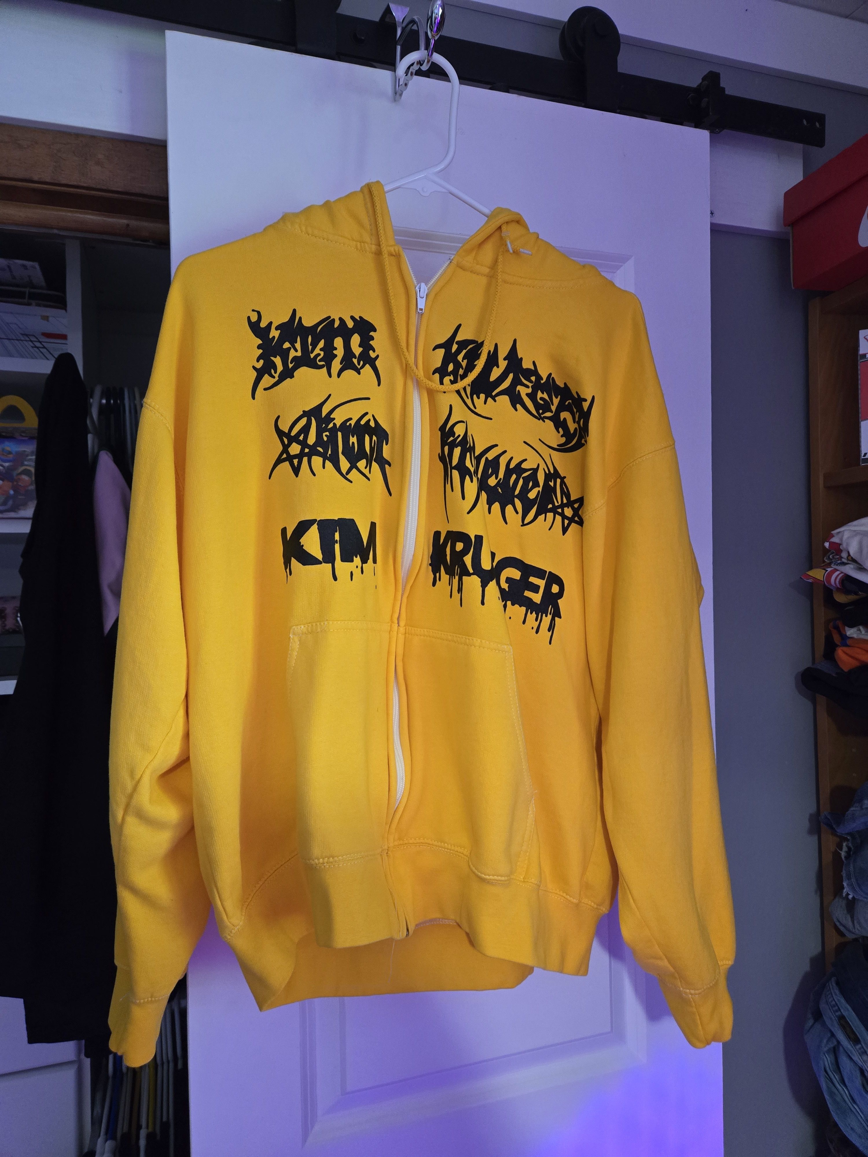 Kim Krueger × Playboi Carti A personal connection zip up Kim