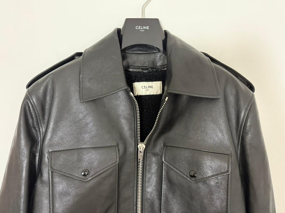 Celine FW22 POLICEMAN SHEARLING JACKET Size US M / EU 48-50 / 2 - 5 Thumbnail