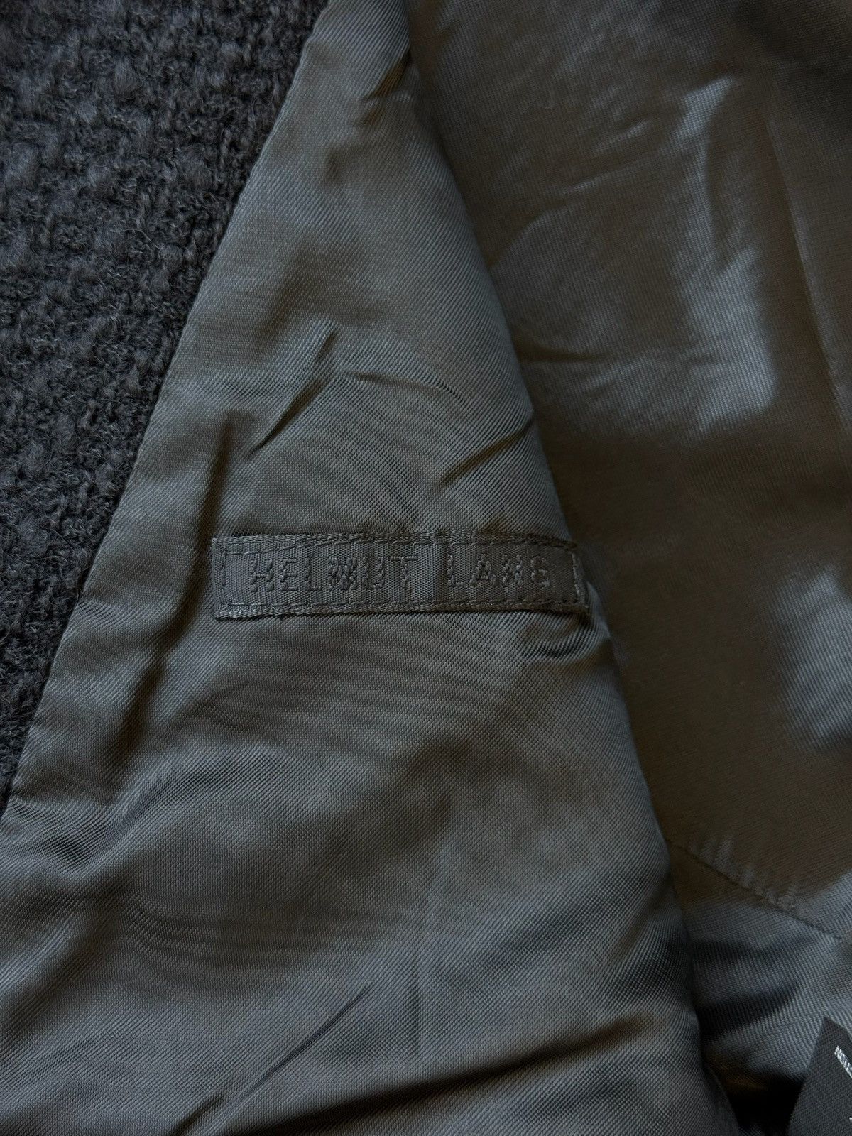 Helmut Lang Helmut Lang AW01 Collar Tweed Jacket Size US S / EU 44-46 / 1 - 6 Thumbnail