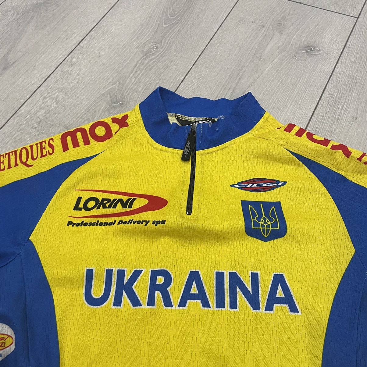 Vintage UKRAINE 90s cycle velo jersey tee shirt ciegi lorini Ukraina Size US M / EU 48-50 / 2 - 3 Thumbnail