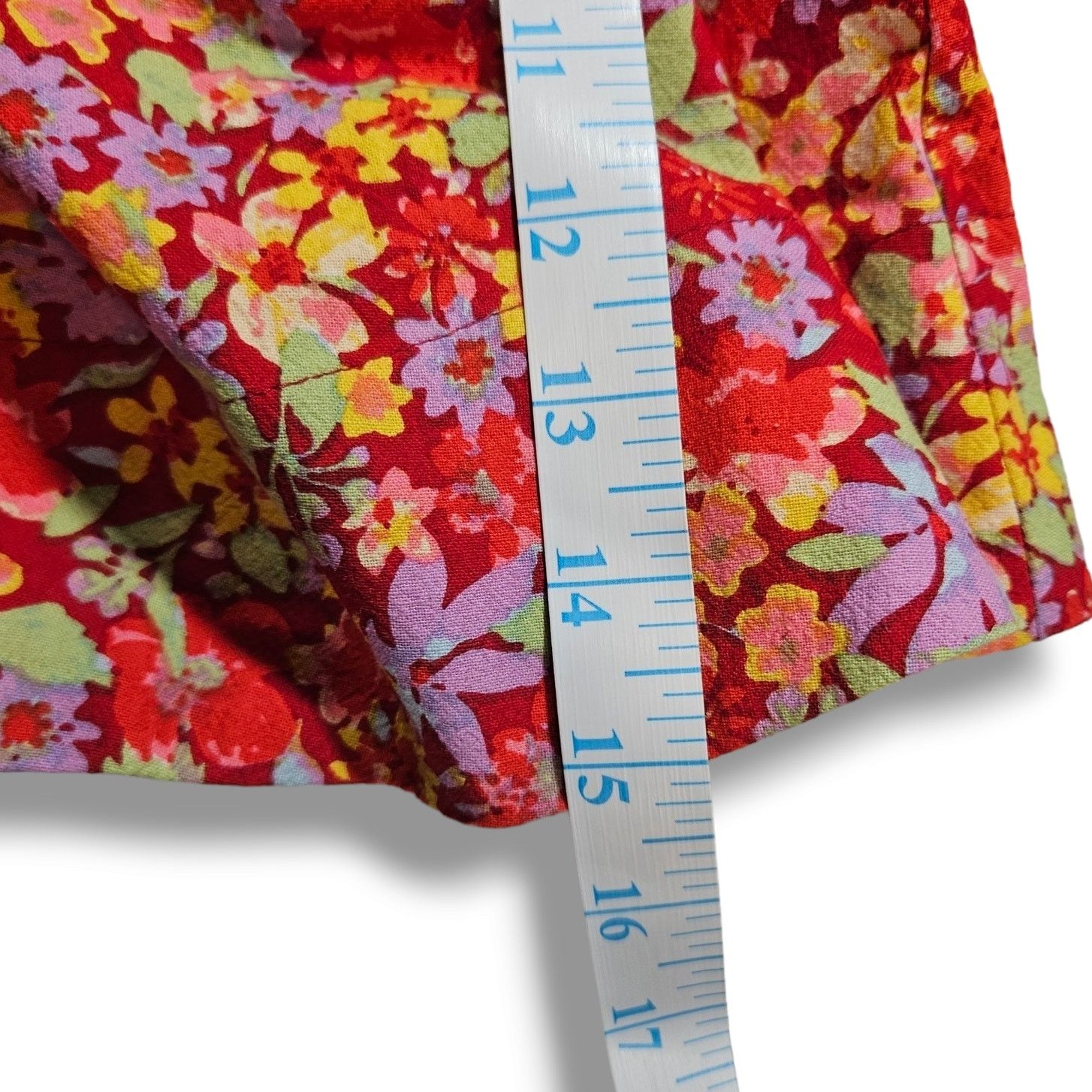 Free People NWT Free People James Smock Crop Top Sz. XS [0-2] Poppy Size XS / US 0-2 / IT 36-38 - 9 Thumbnail