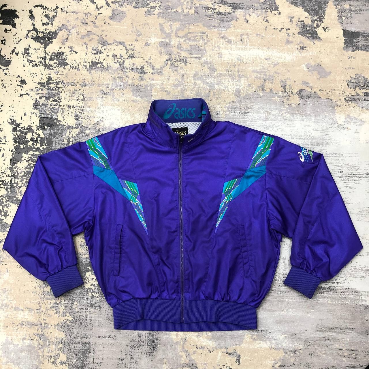 Asics Y239 VTG ASICS WINDBREAKER JACKET Size US M / EU 48-50 / 2 - 2 Thumbnail